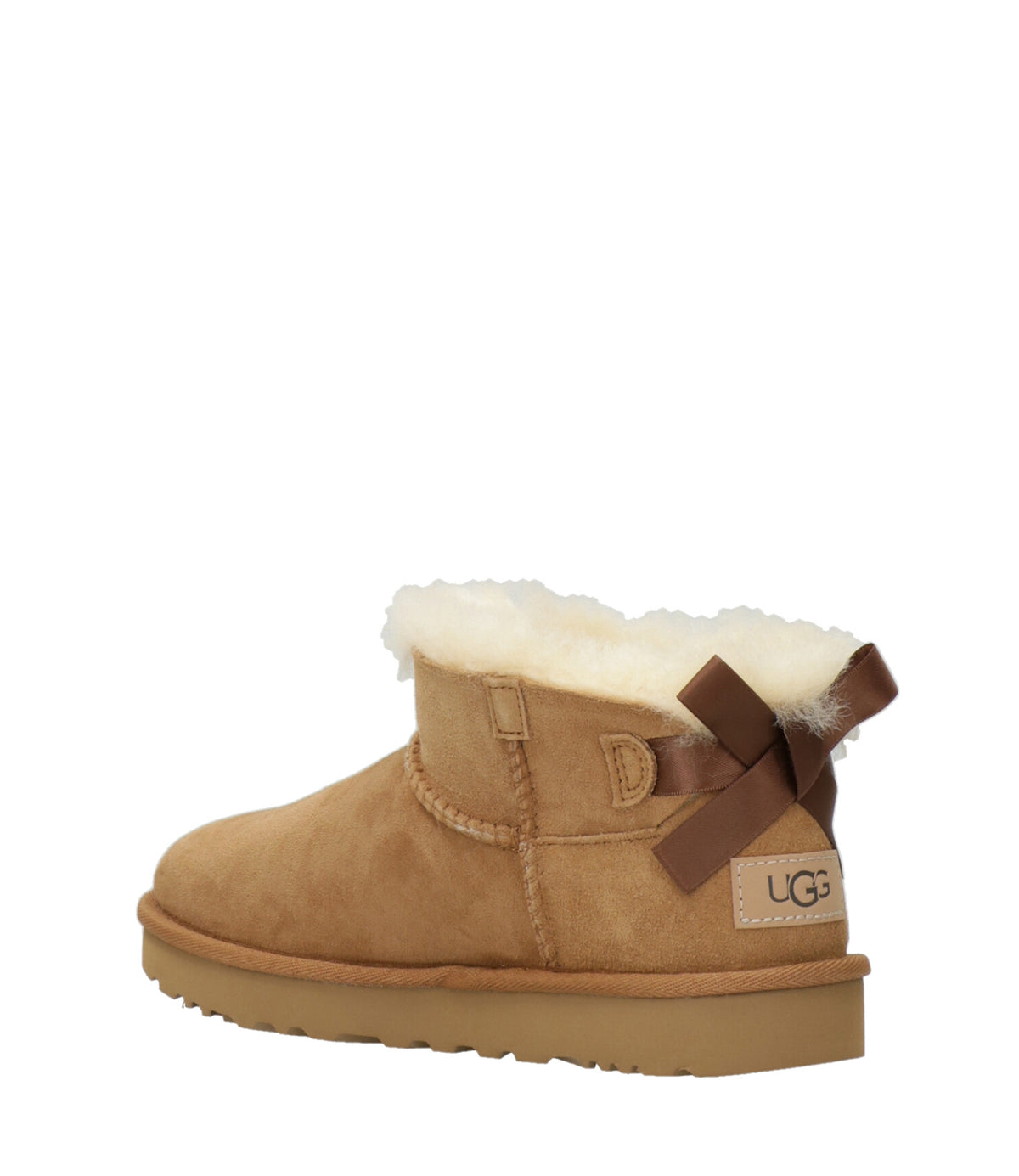 UGG | Tronchetto W Ultra Mini Bailey Bow Chestnut