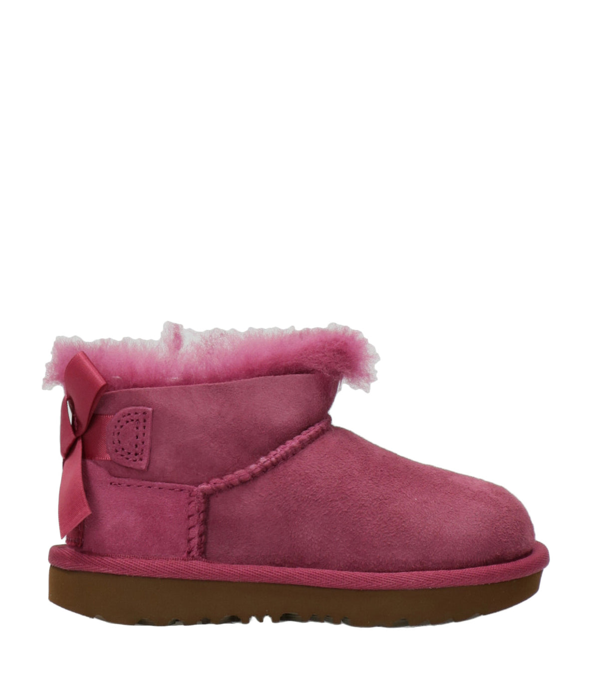 UGG Kids | Tronchetto T Ultra Mini Bailey Bow Lampone