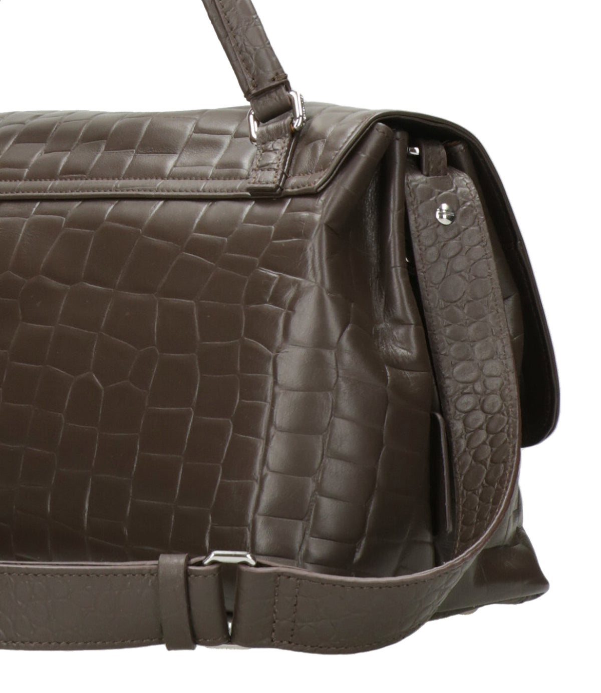 Zanellato | Borsa a Tracolla Postina® S Foulard 70 Espresso