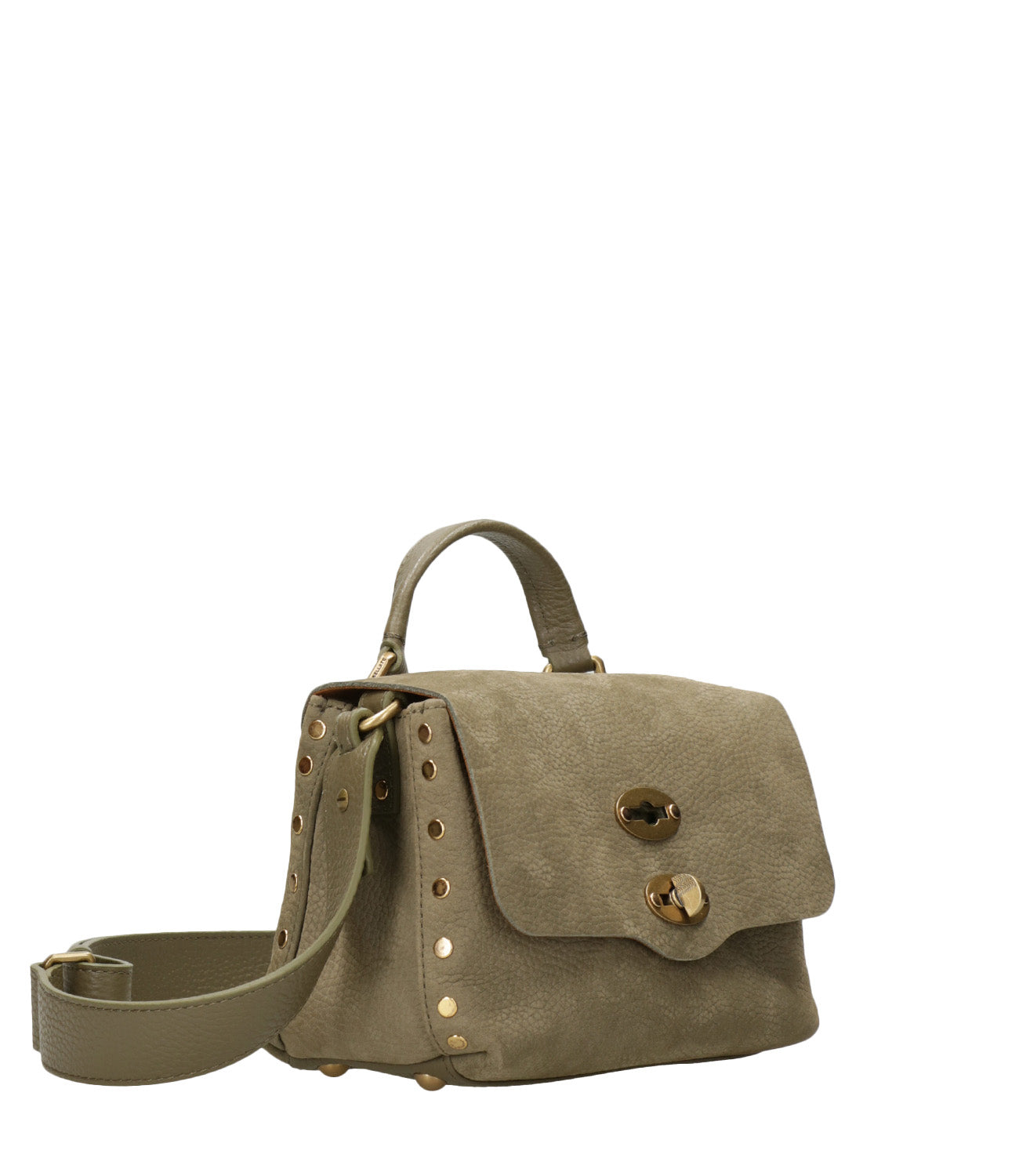 Zanellato | Borsa Tracolla Postina Baby Jones Nabuk Verde