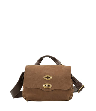 Zanellato | Borsa Tracolla Postina Baby Jones Nabuk Tartufo