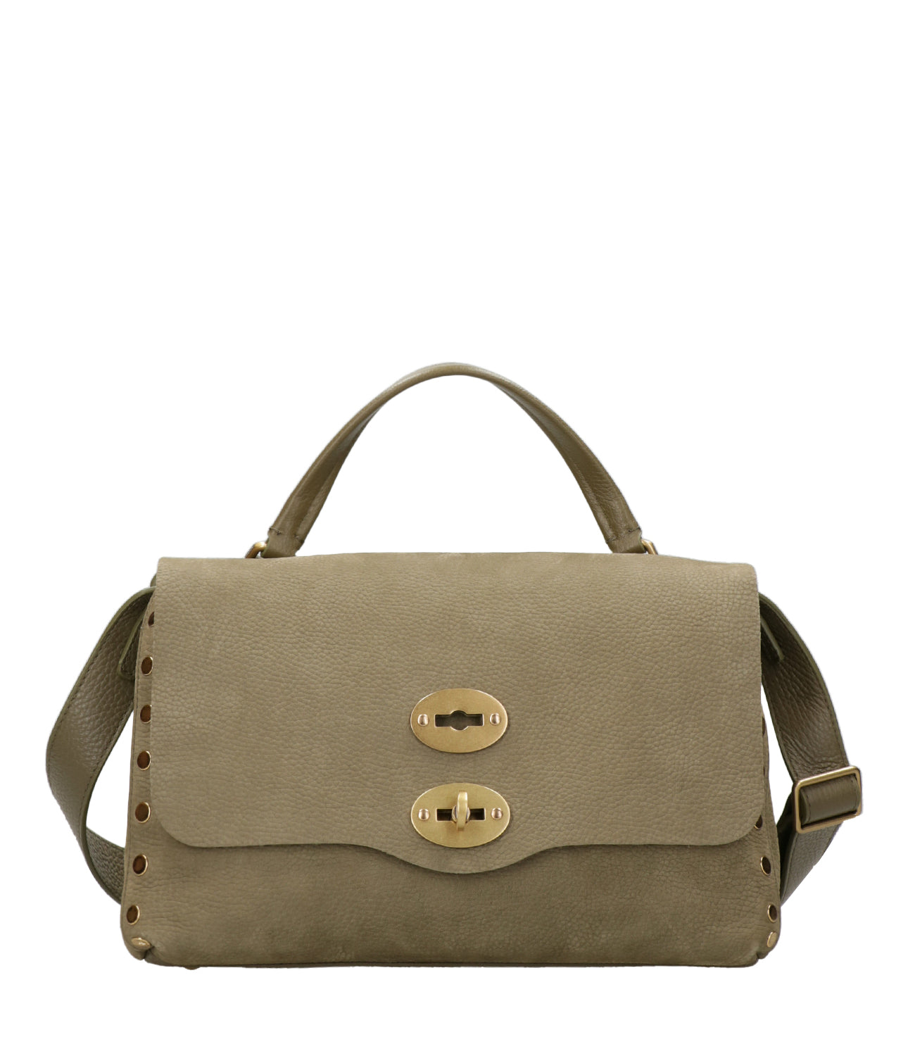 Zanellato | Borsa Tracolla Postina S Jones Nabuk Verde