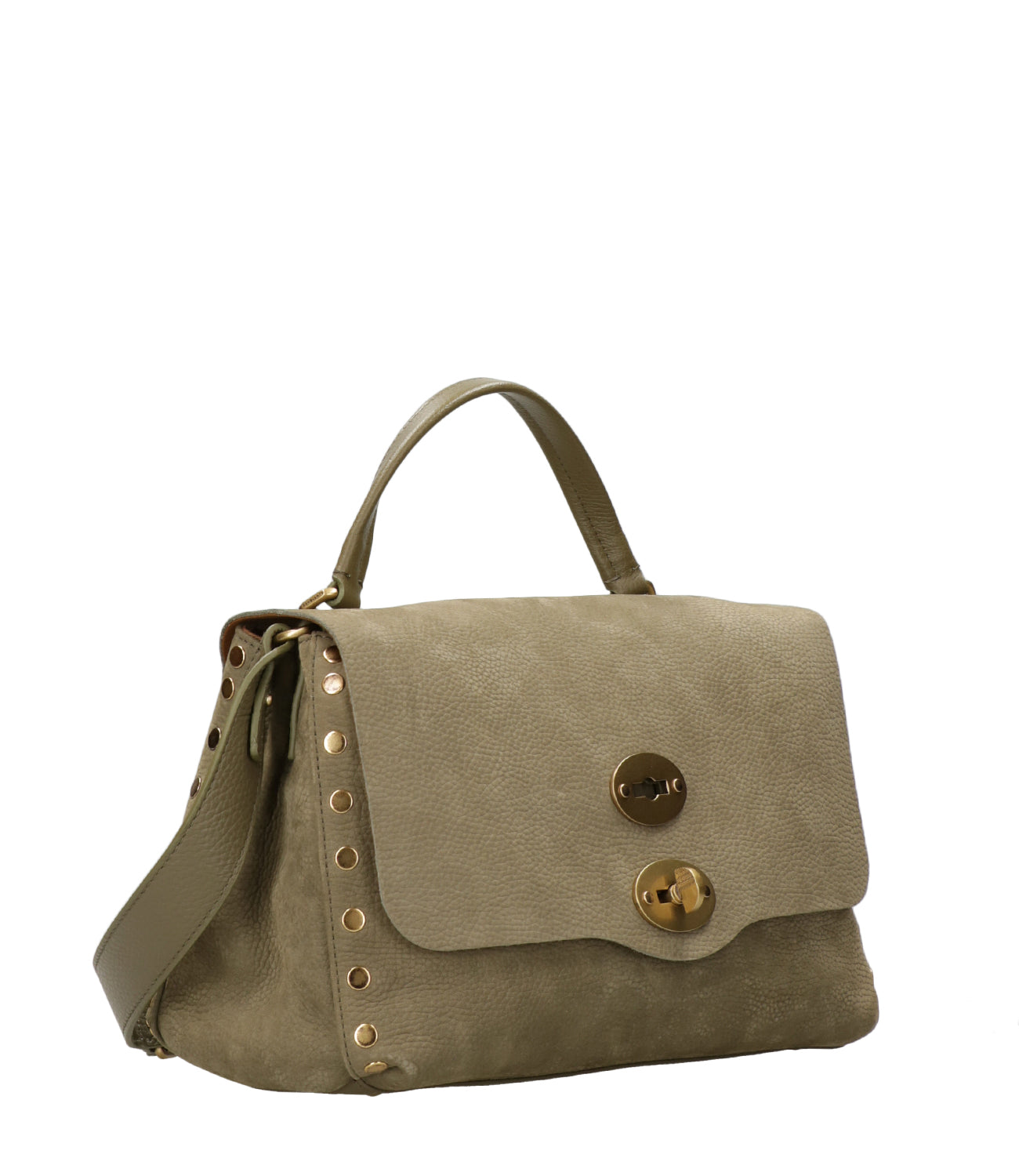 Zanellato | Borsa Tracolla Postina S Jones Nabuk Verde