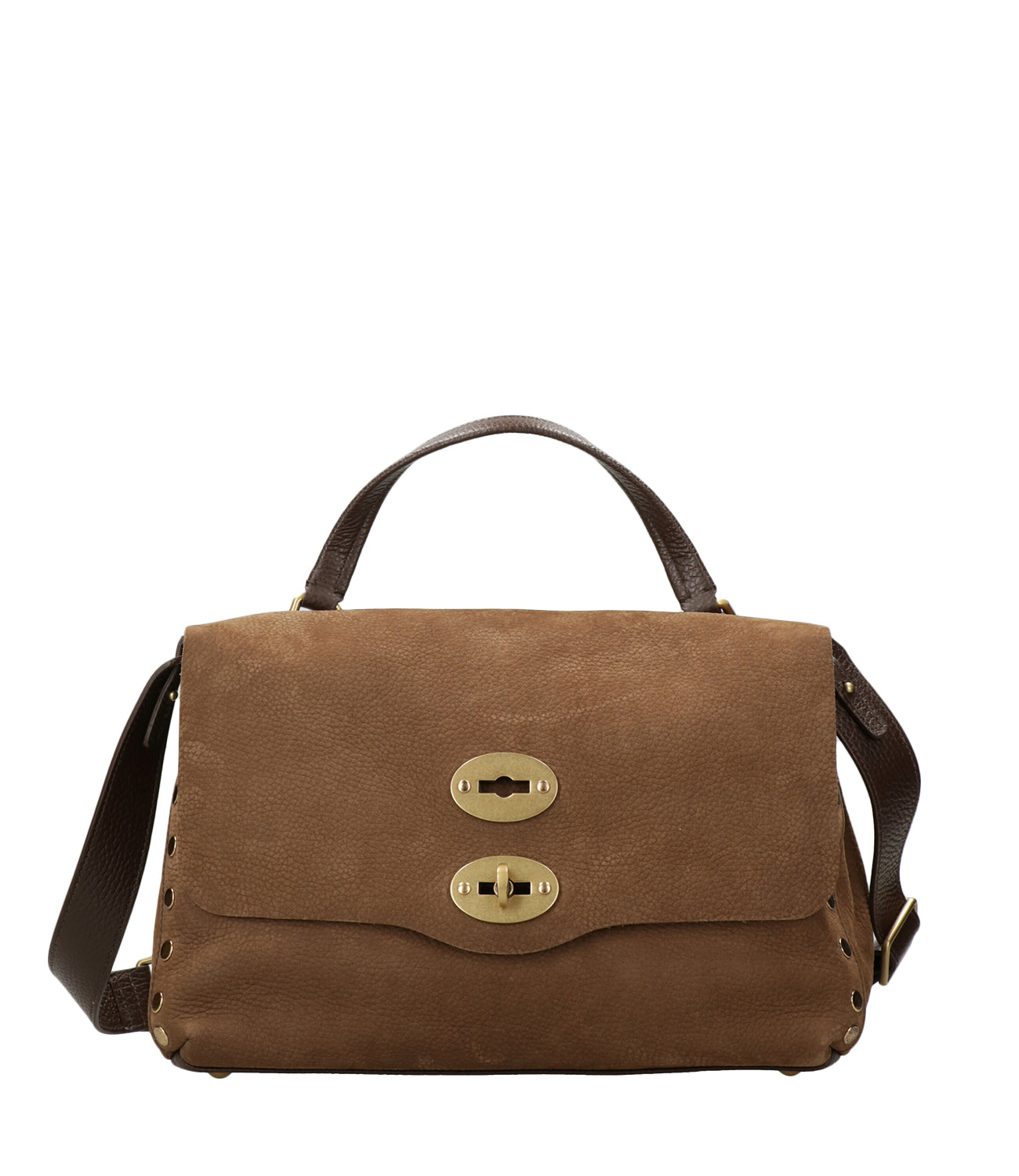 Zanellato | Borsa Tracolla Postina S Jones Nabuk Tartufo