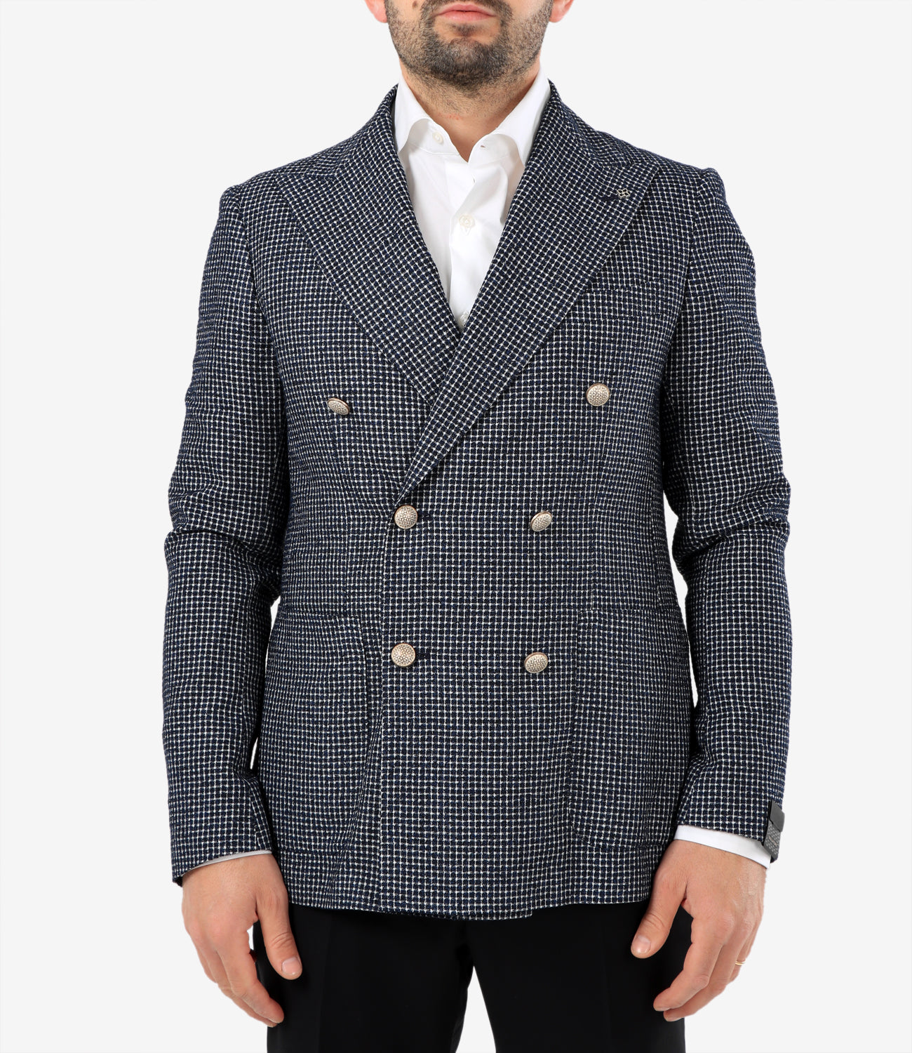 Giacca Blu e Bianco