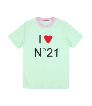 N 21 Kids | Aqua Green T-Shirt