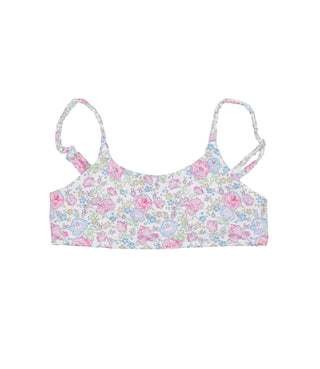 Red Fish Beachwear | White, Pink and Blue Top Swimsuit