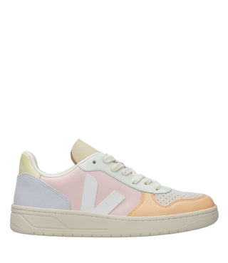 Veja | Sneakers V-10 Pink and White