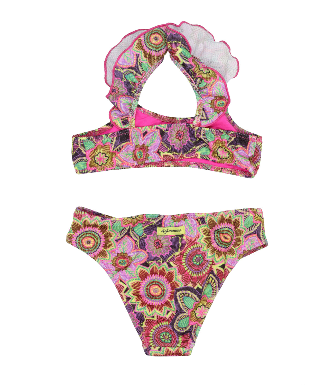 4giveness Kids | Costume Bikini Tropical Bouquet Multicolor