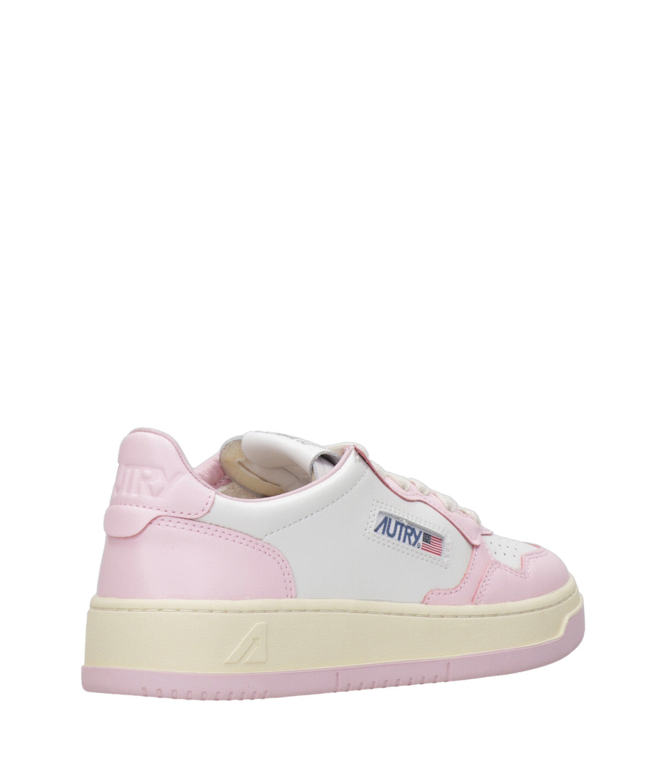 Autry | White and Pink Sneaker