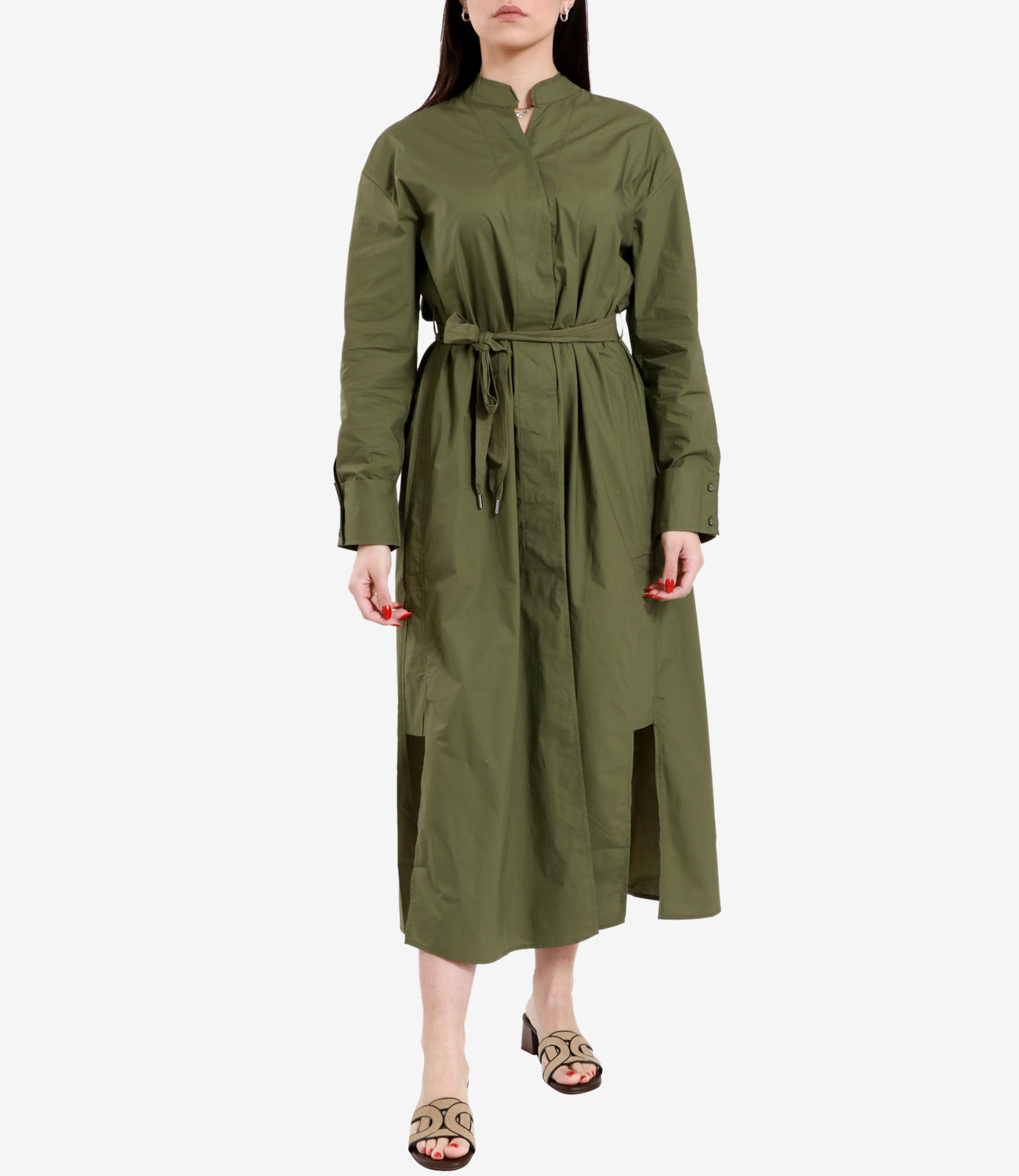 Blauer | Military Green Dress