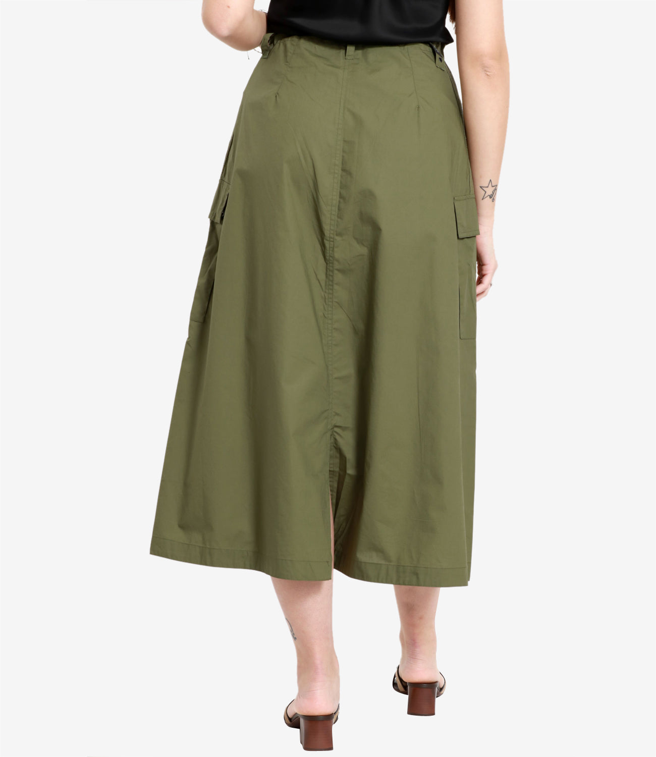 Blauer | Military Green Skirt