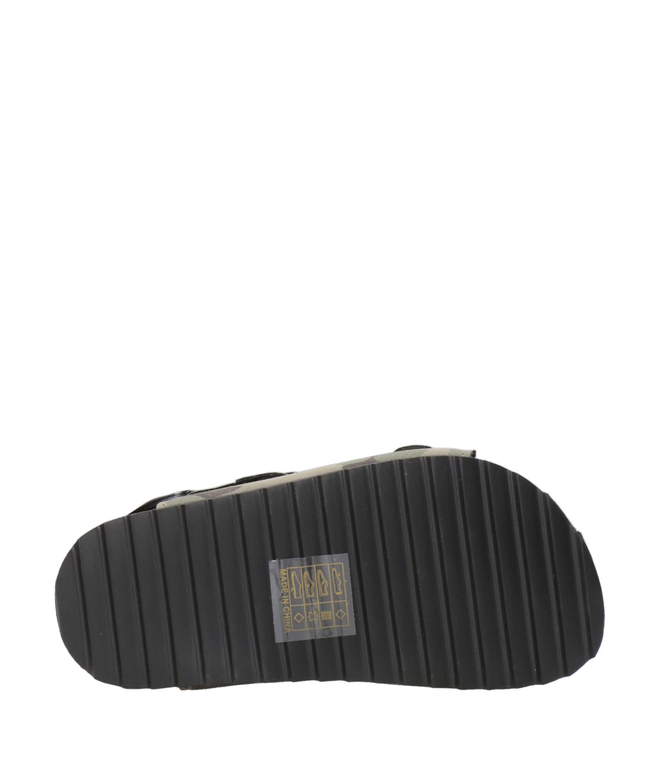 Colors of California Kids | Sandalo Boy Sandal 3 Buckles Mimetico