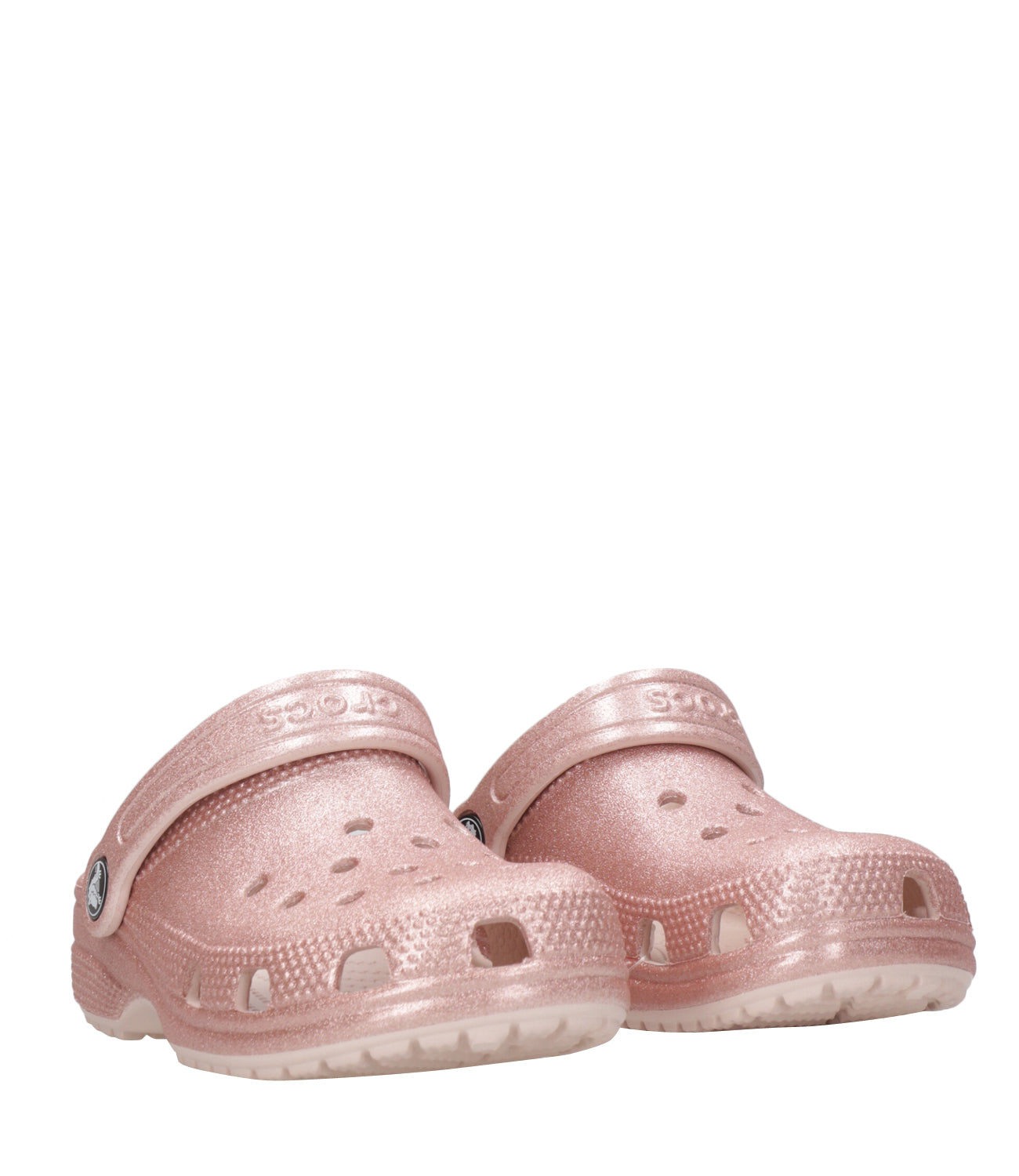 Crocs Kids | Classic Glitter Clog Quartz Sabot