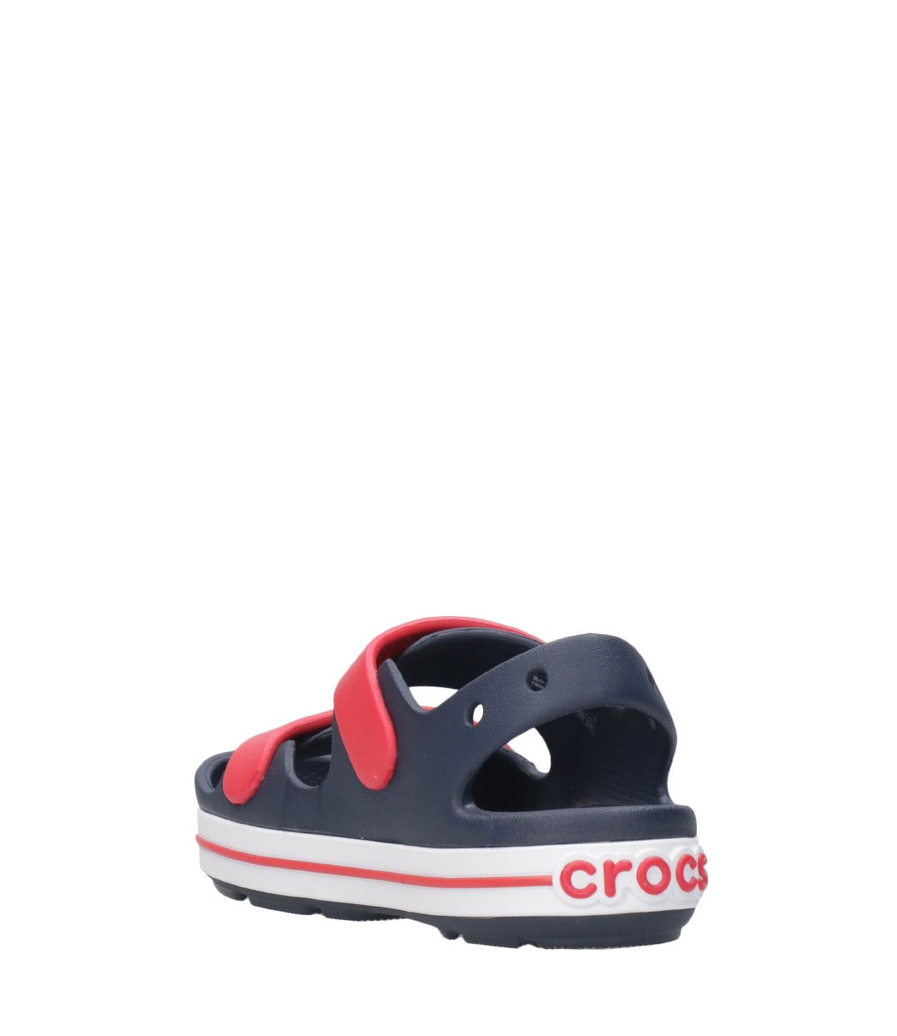 Crocs Kids | Sandalwood Crocband Cruiser Navy Blue and Red