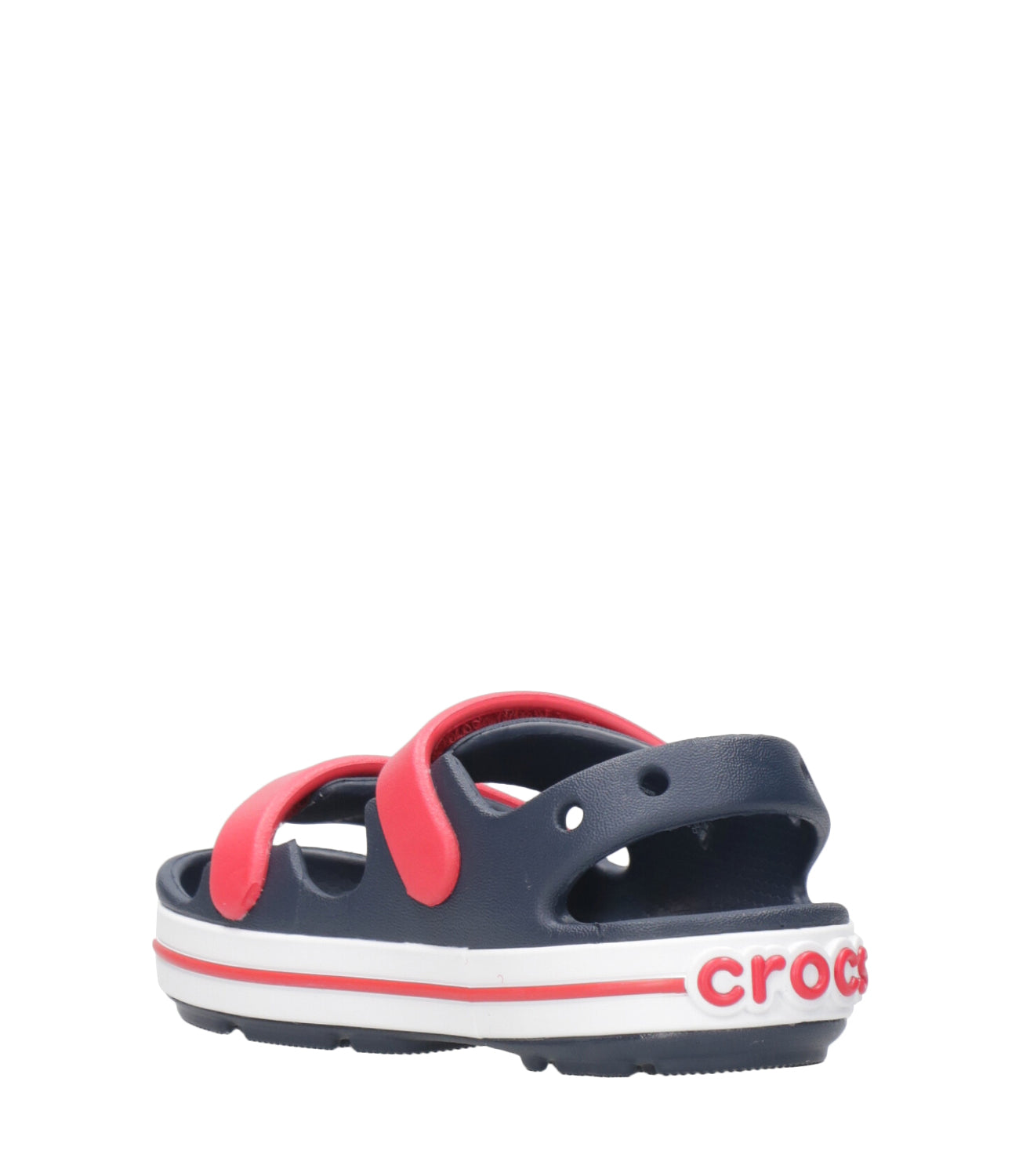 Crocs Kids | Sandalwood Crocband Cruiser Navy Blue and Red