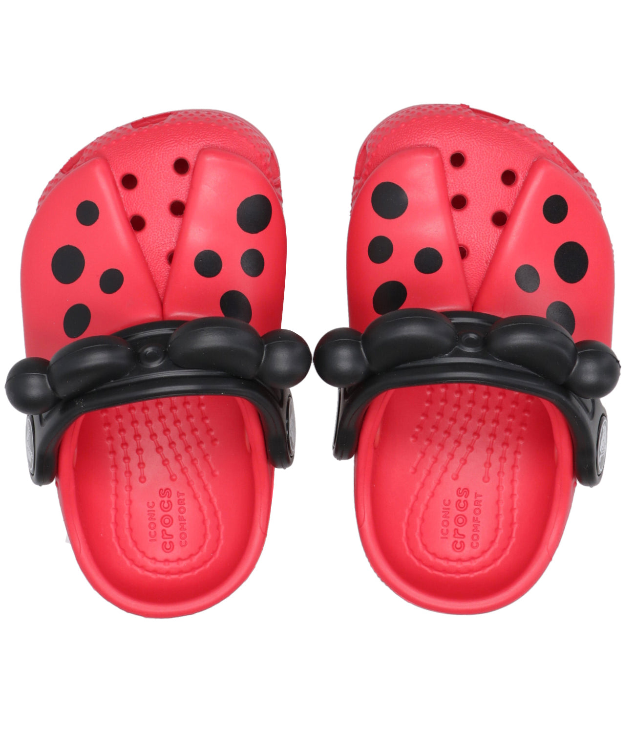 Crocs Kids | Sabot Classic Ladybug Clog Rosso e Nero