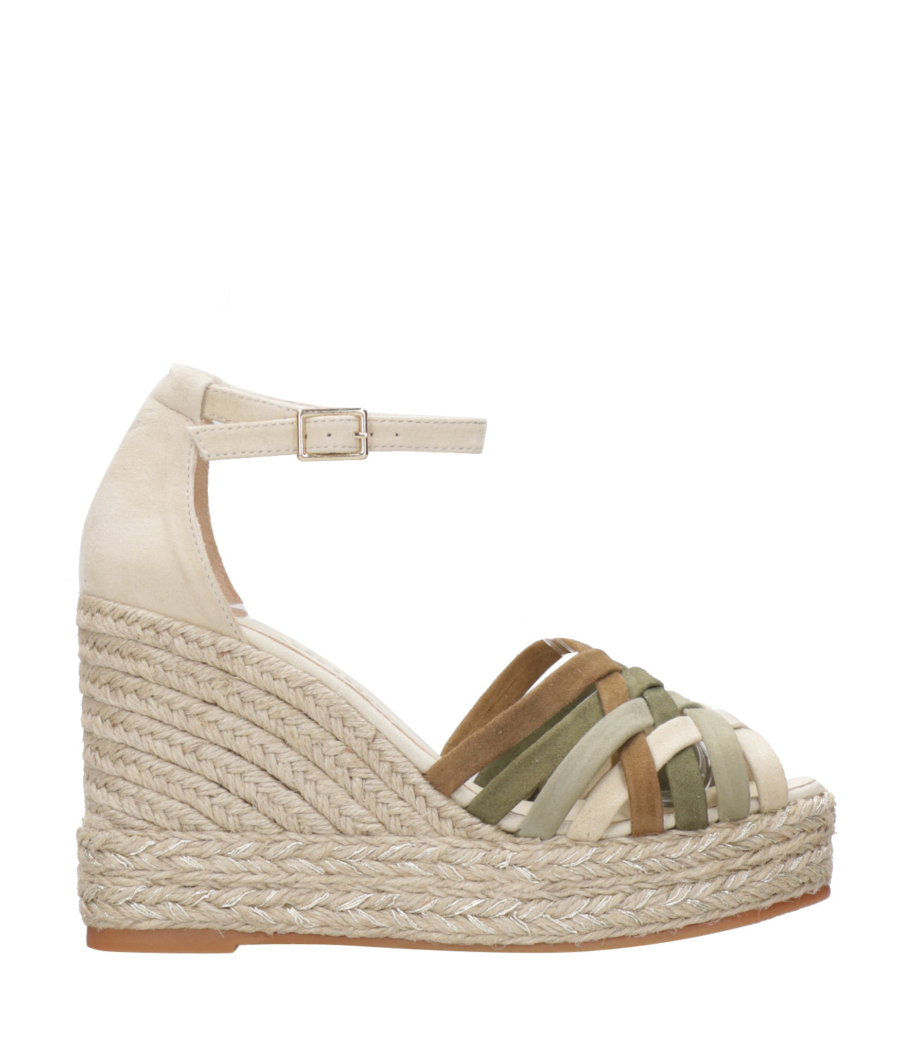 Espadrilles | Sandal Ale Ante Green and Beige