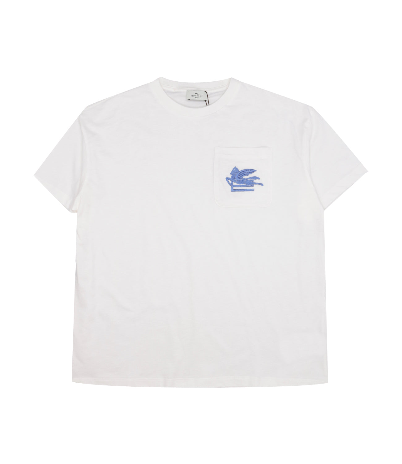 Etro Kids | Ivory and Light Blue T-Shirt