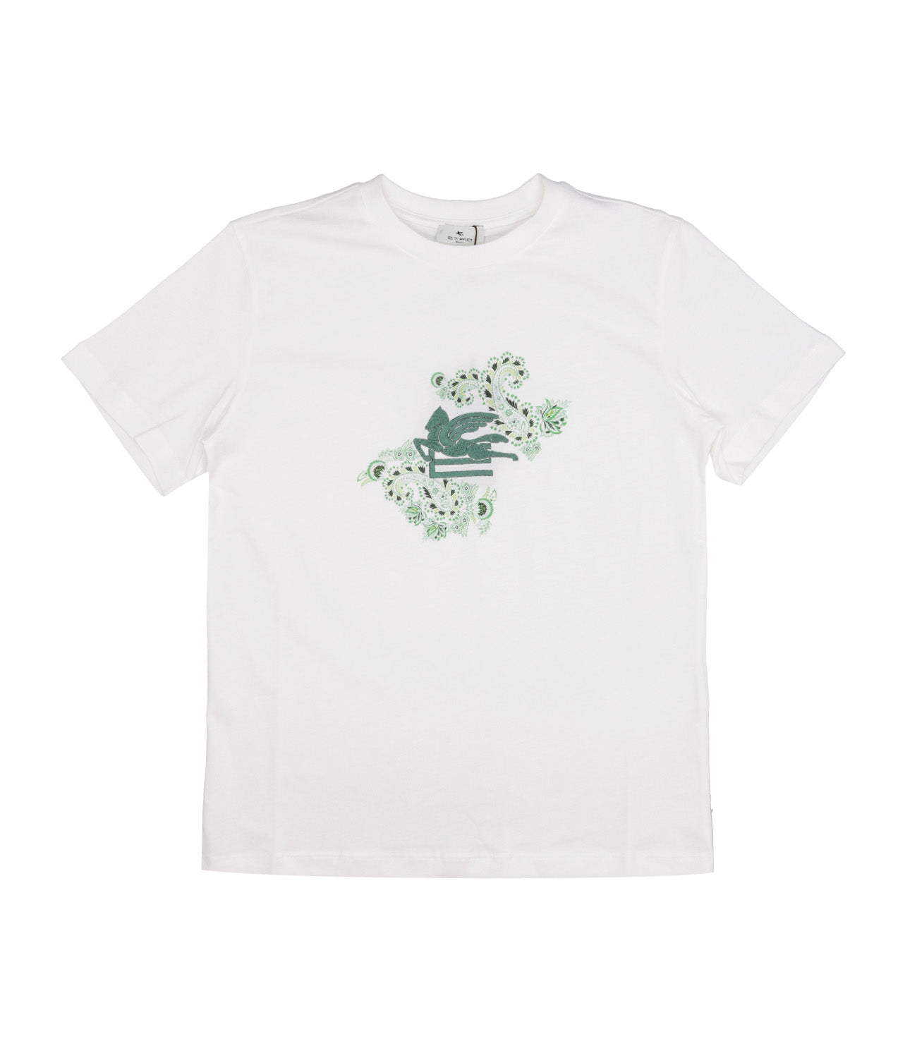 Etro Kids | Beige and Green T-Shirt