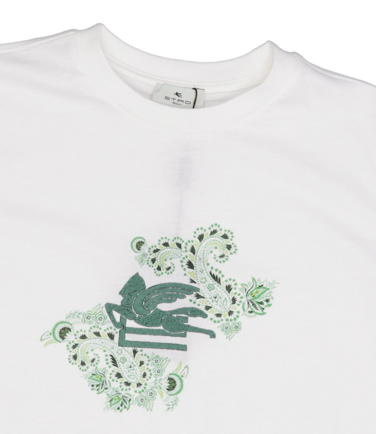Etro Kids | Beige and Green T-Shirt