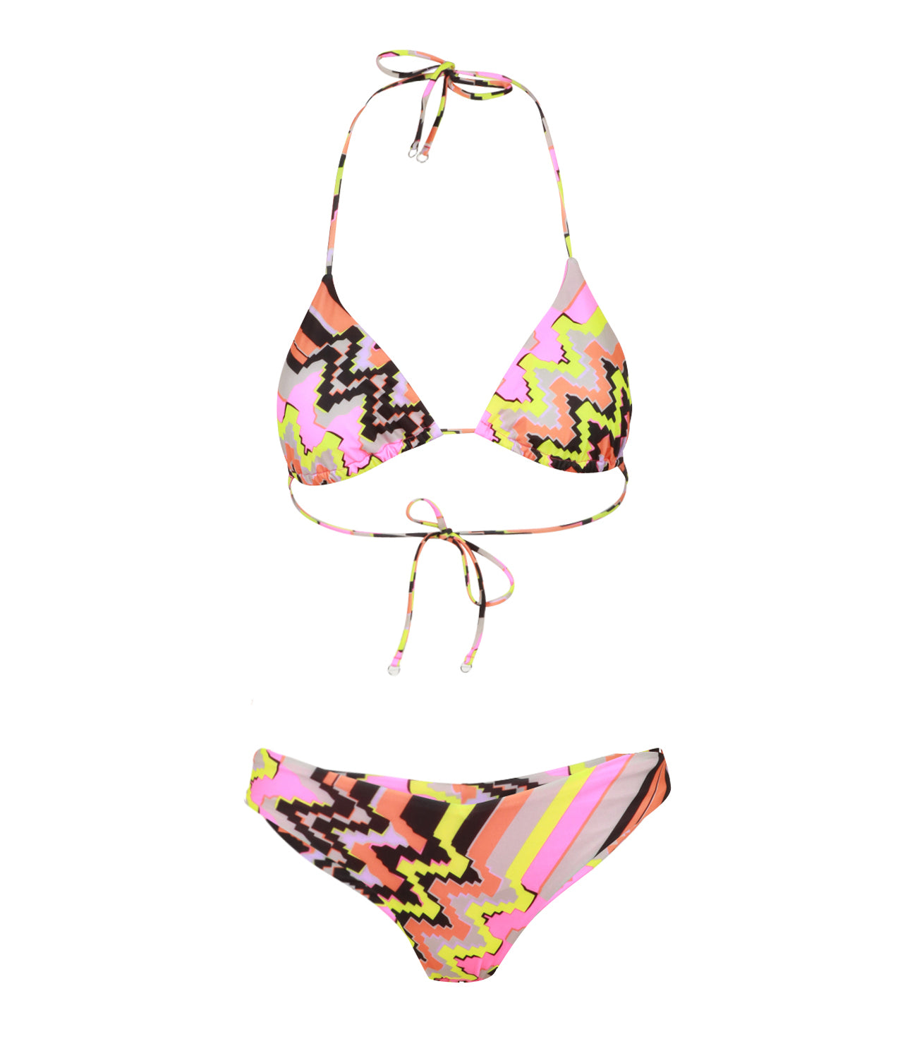 F**K Project | Fuxia and Yellow Bikini Swimsuit