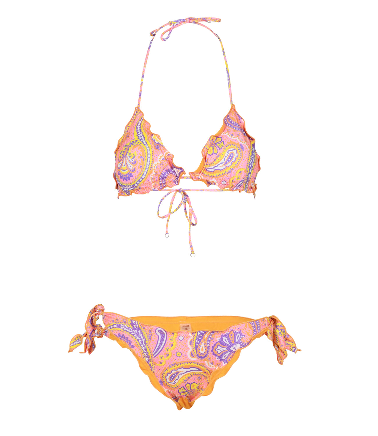 F**K Project | Salmon, Yellow and Purple Bikini Costume