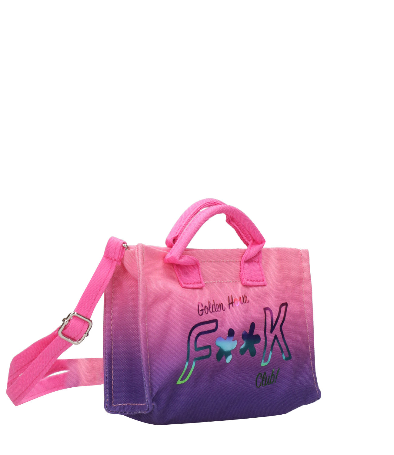F**K Project Kids | Fuxia and Purple Bag