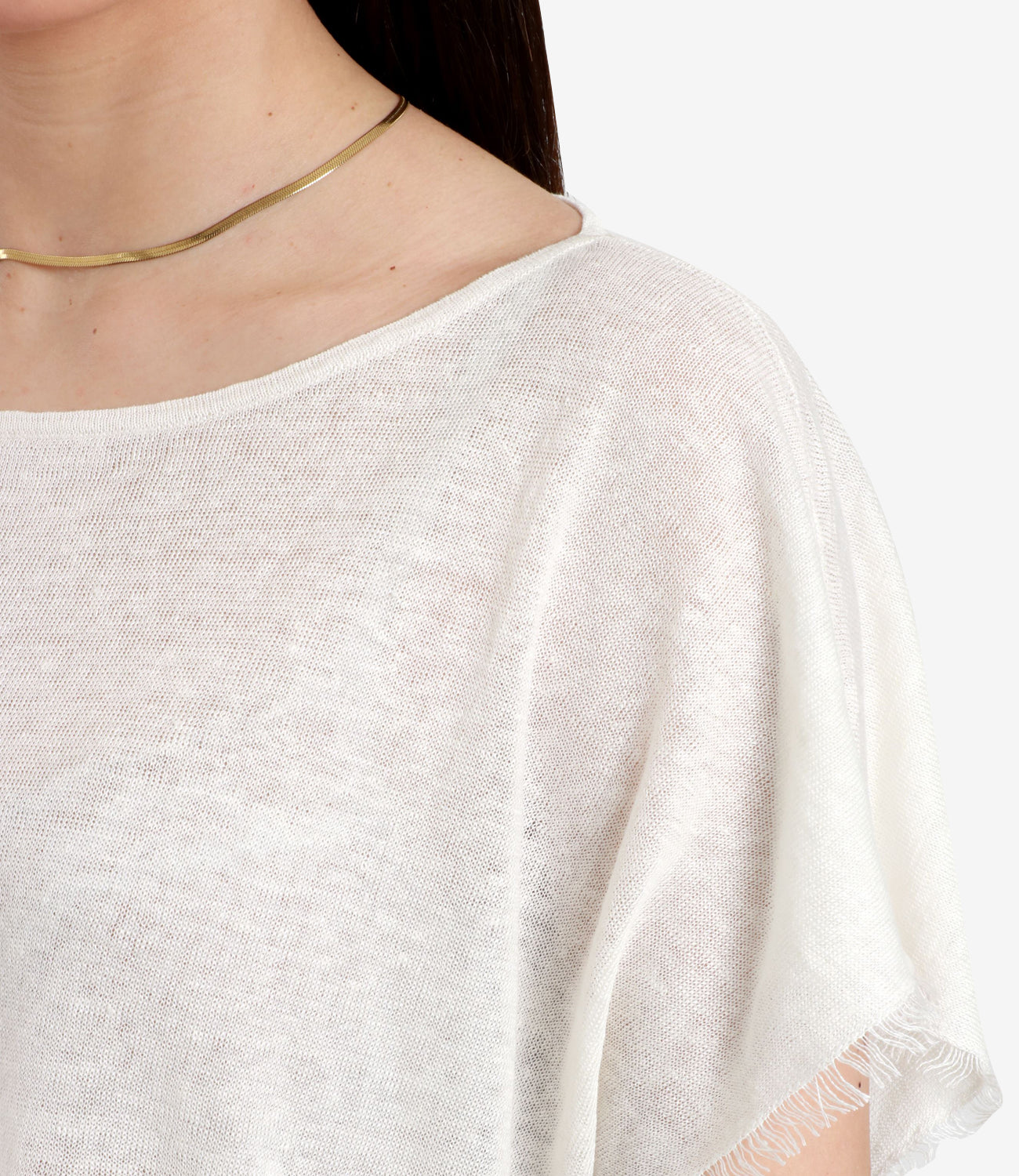 Gran Sasso | Cream Poncho