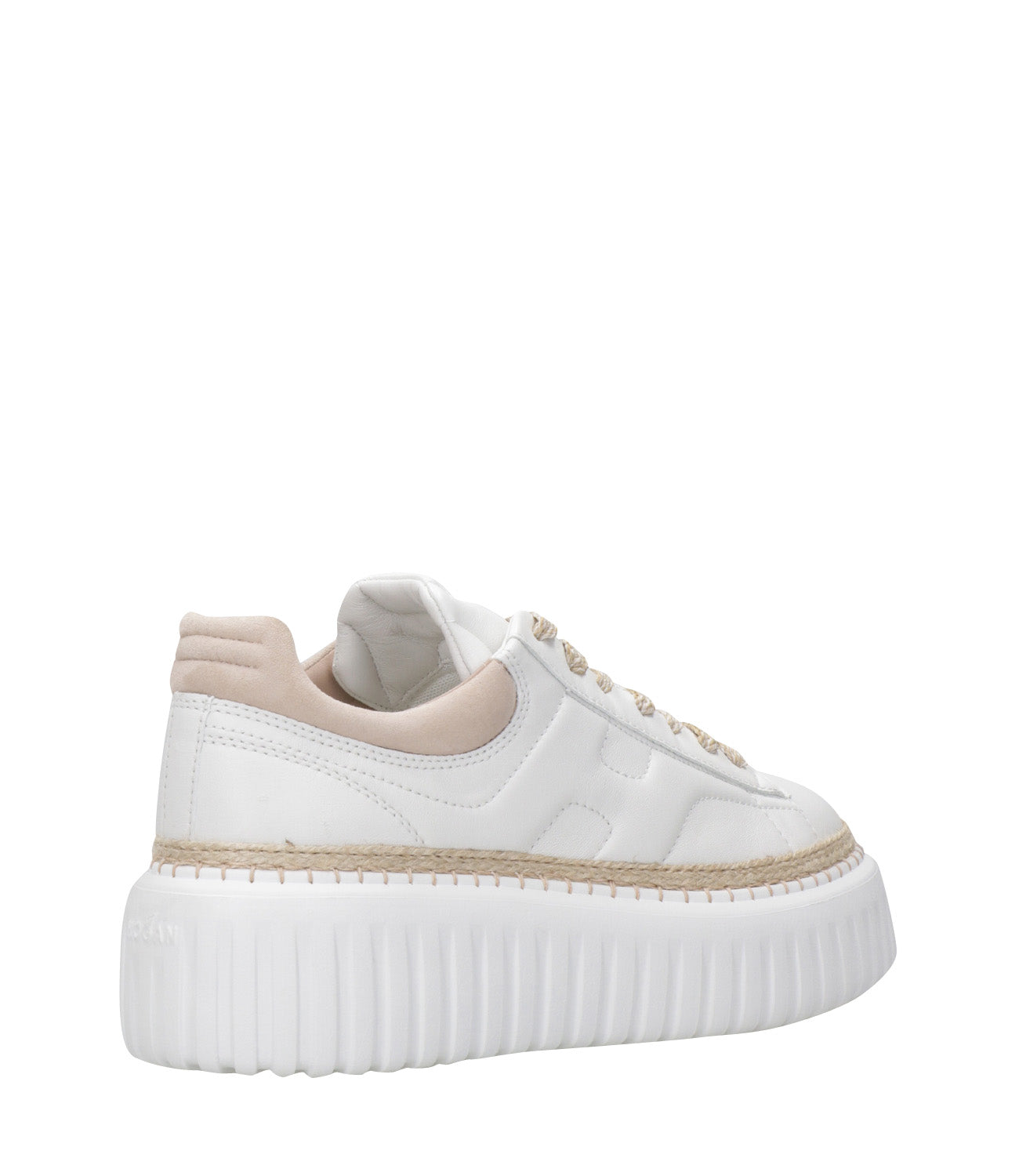 Hogan | Sneakers H-Stripes H659 White and Old Pink