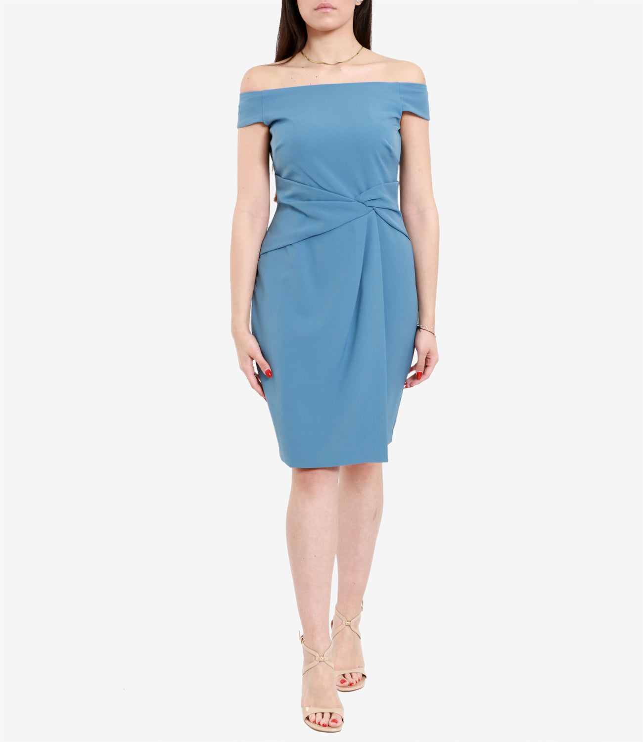 Lauren Ralph Lauren | Light Blue Saran Dress