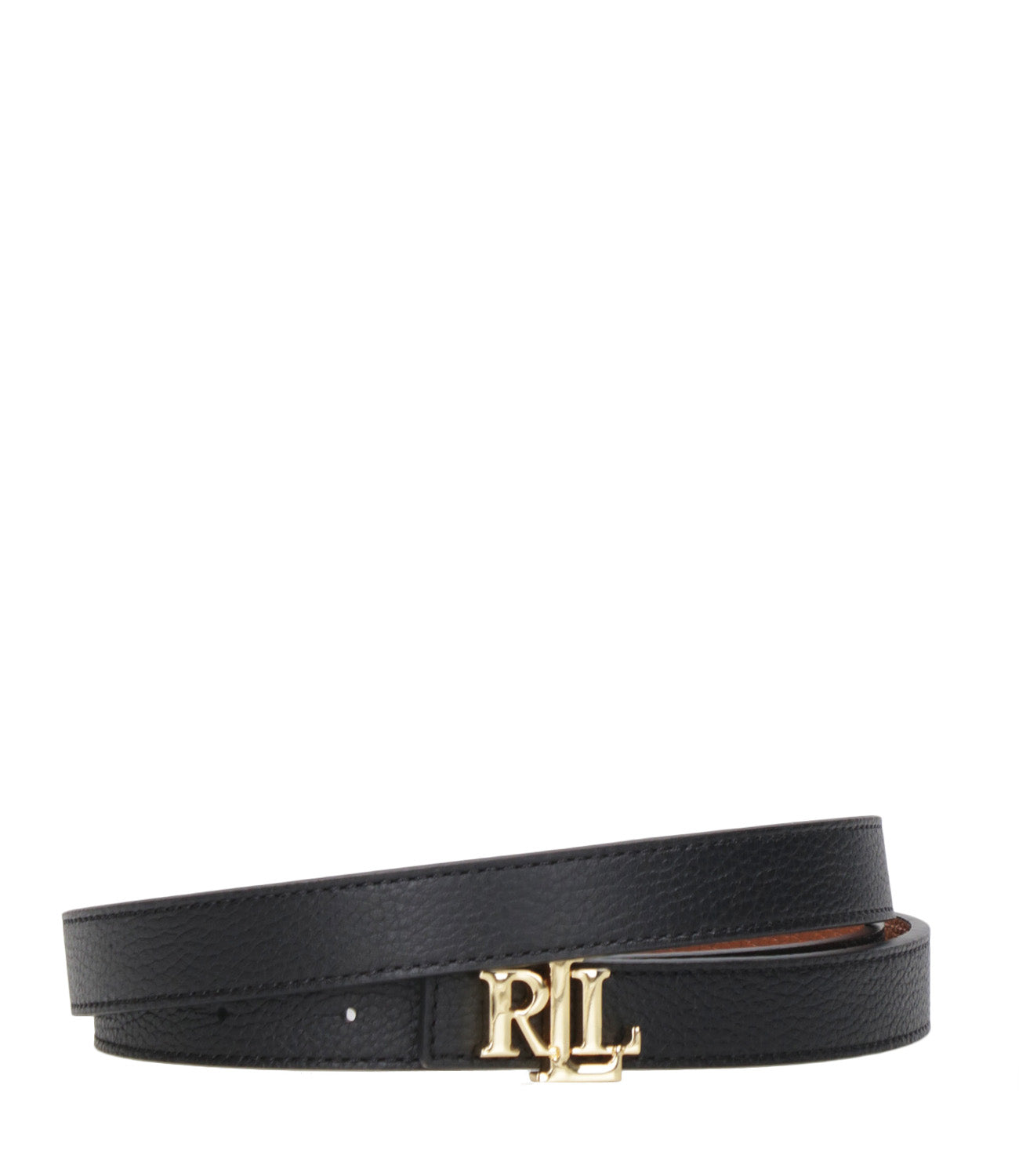 Lauren Ralph Lauren | Black Belt and Leather