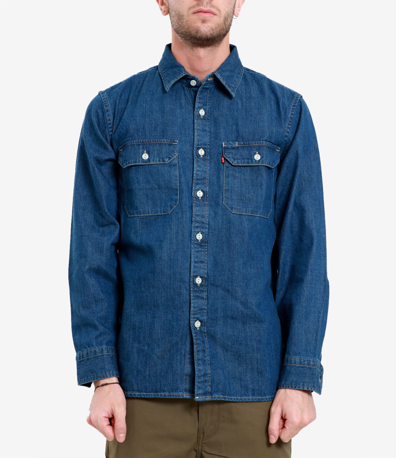 Levi's | Jackson Worker Sterling Blue Shirt