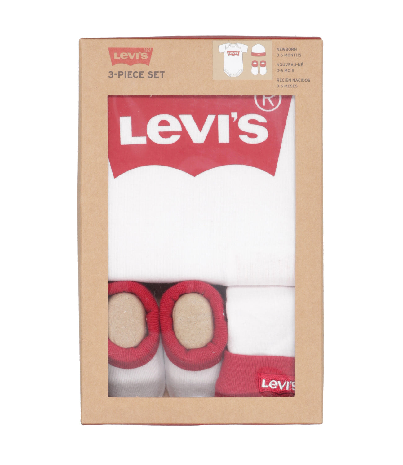 Levis Kids | Birth Set Red and White