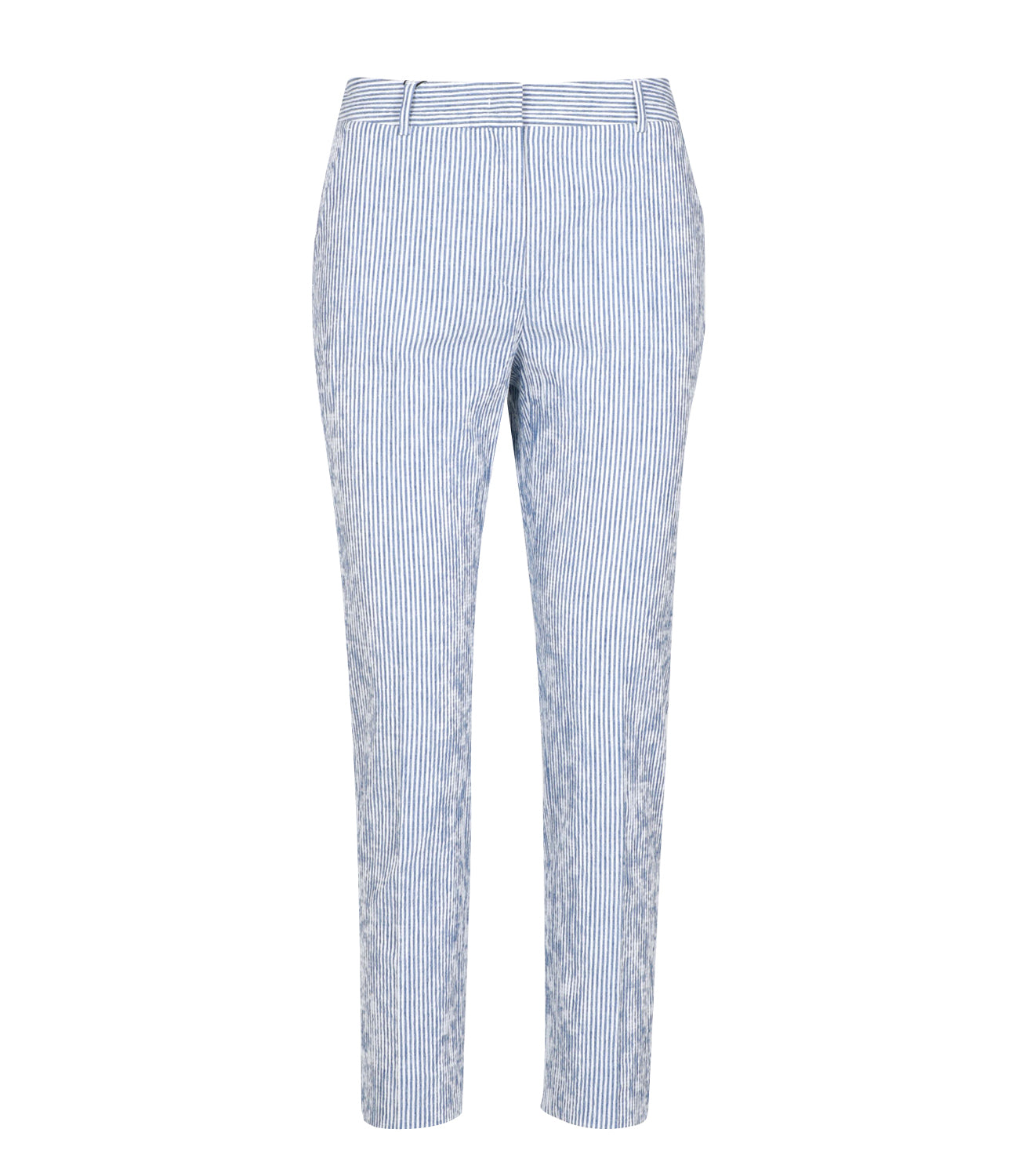 Max Mara Weekend | Starlet Trousers White and Light Blue
