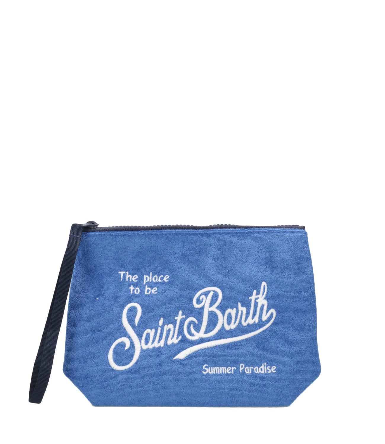 MC2 Saint Barth | Aline Blue Clutch Bag
