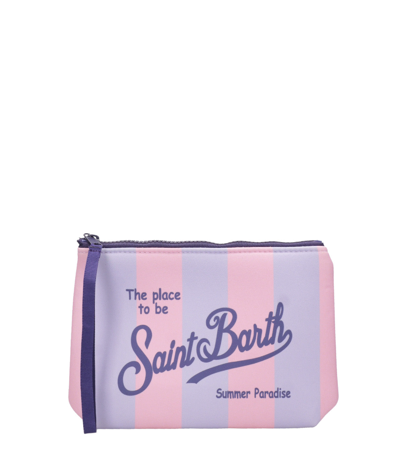 MC2 Saint Barth | Aline Lilac and Pink Clutch Bag