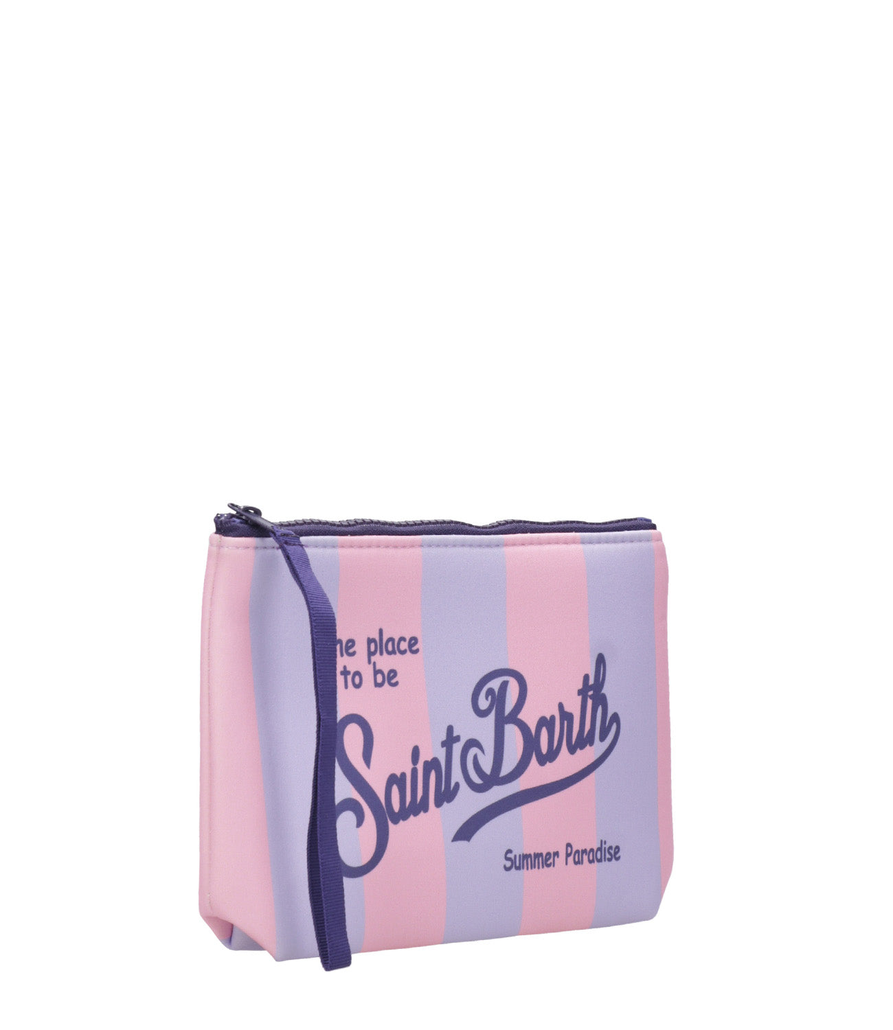 MC2 Saint Barth | Aline Lilac and Pink Clutch Bag