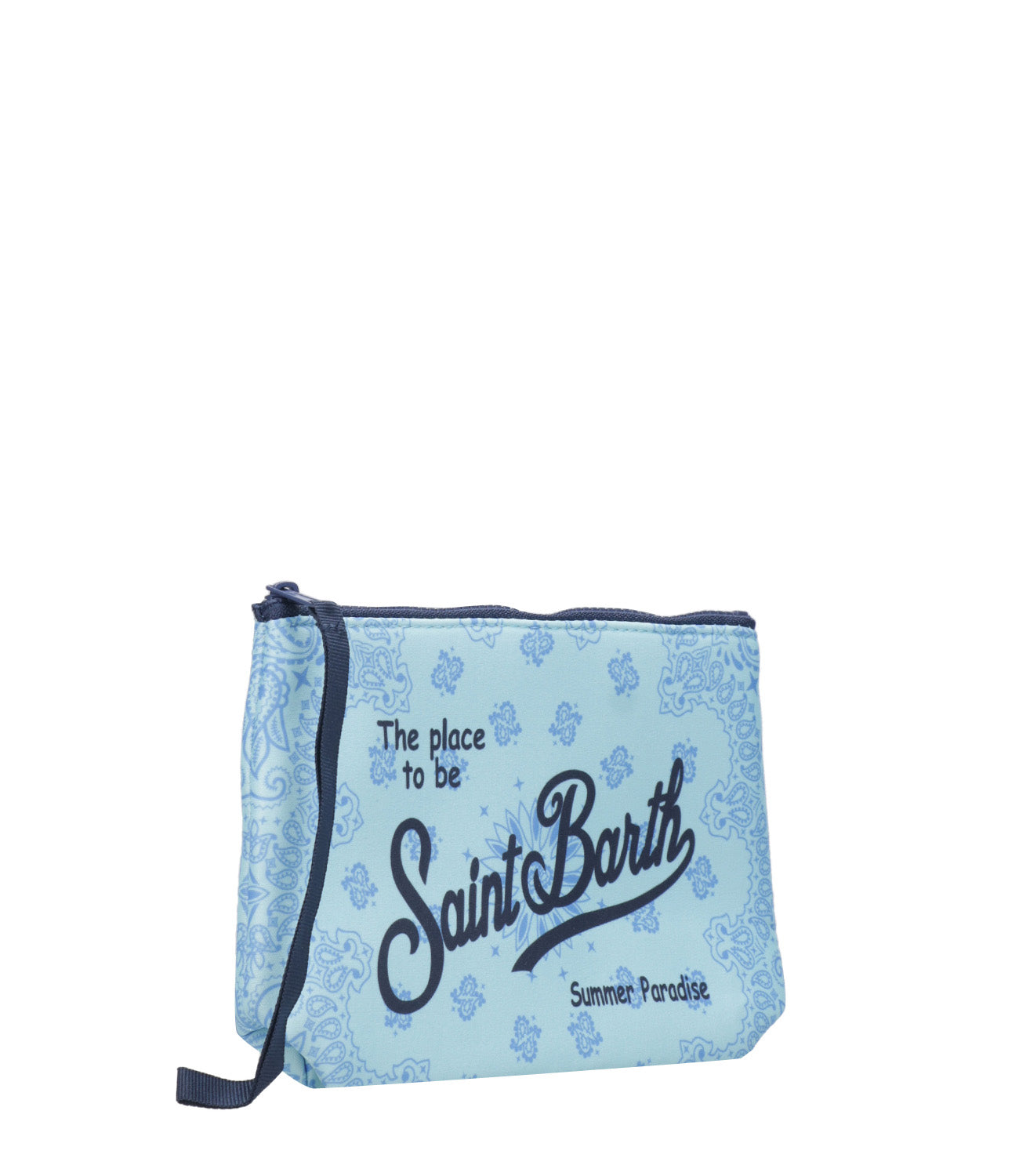 MC2 Saint Barth | Aline Heavenly and Blue Clutch Bag