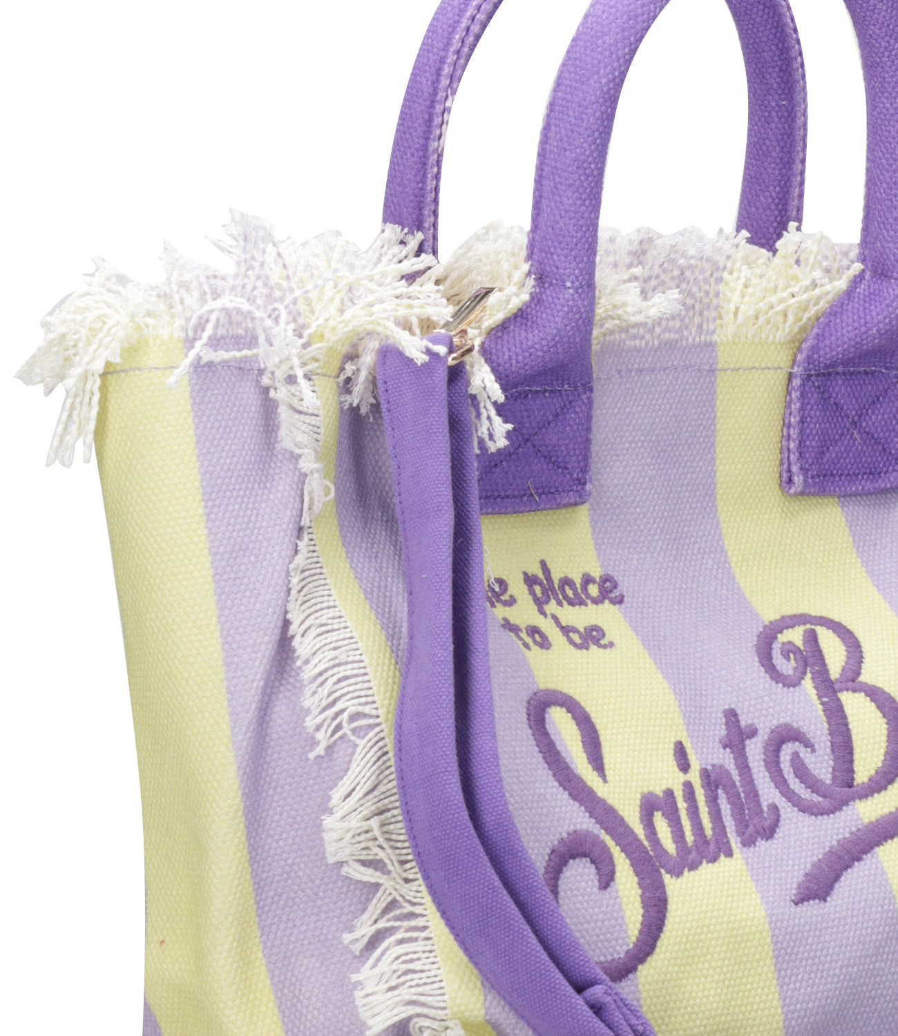MC2 Saint Barth | Colette Bag Lilac and Yellow