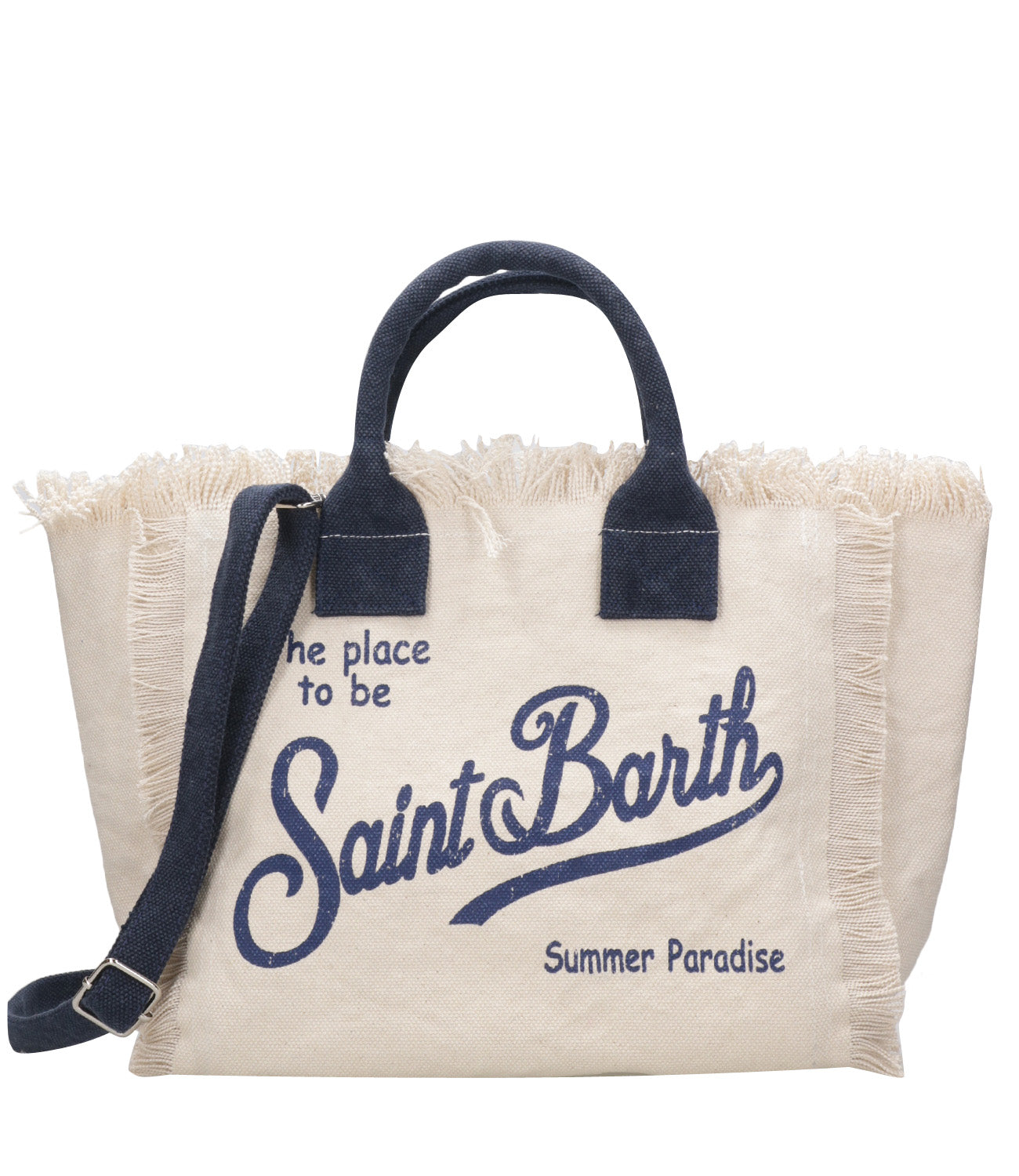 MC2 Saint Barth | Borsa Colette Bianco e Blu
