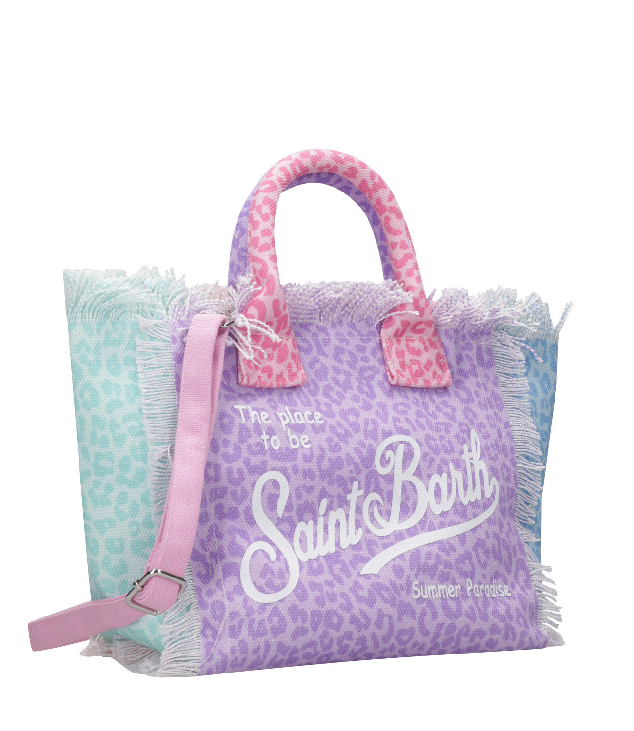 MC2 Saint Barth | Colette Leopard Pastel Bag