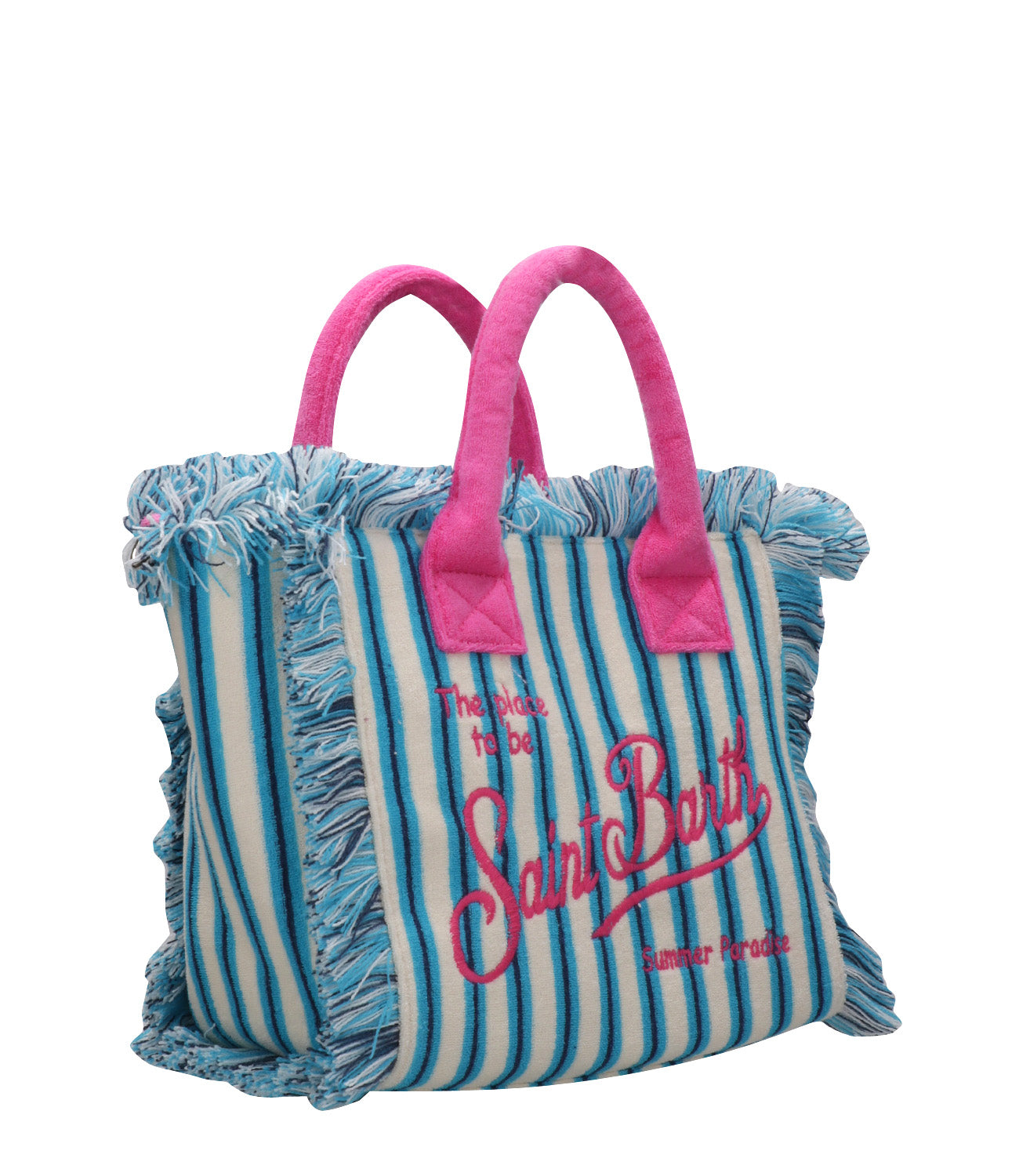 MC2 Saint Barth | Colette Sponge Bag White and Blue