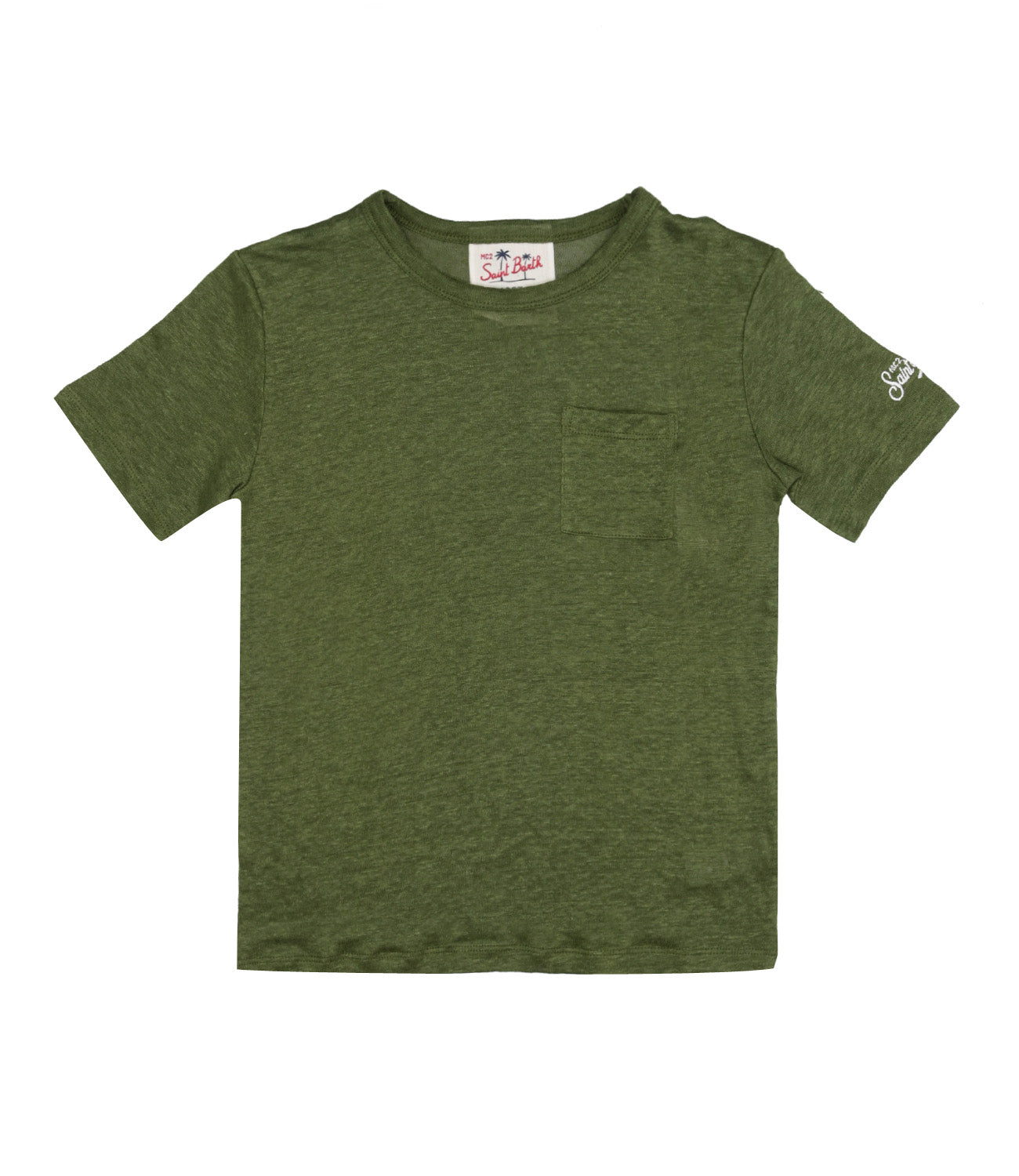 MC2 Saint Barth Kids | T-Shirt Verde Militare
