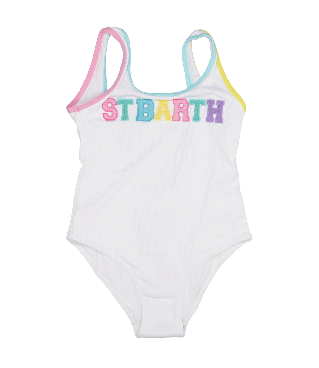MC2 Saint Barth Kids | Cara String Multicolor One-piece Swimsuit