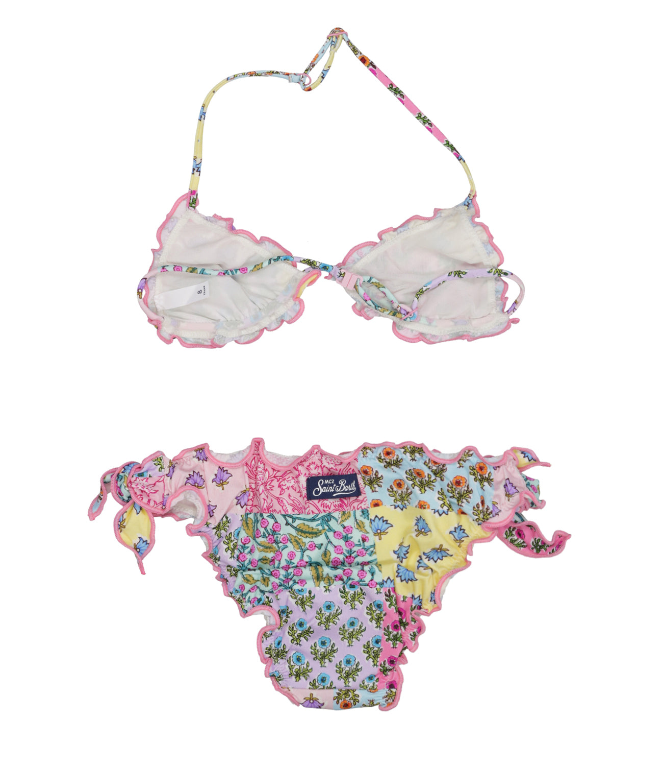 MC2 Saint Barth | Cris Pink and Multicolor Bikini Swimsuit