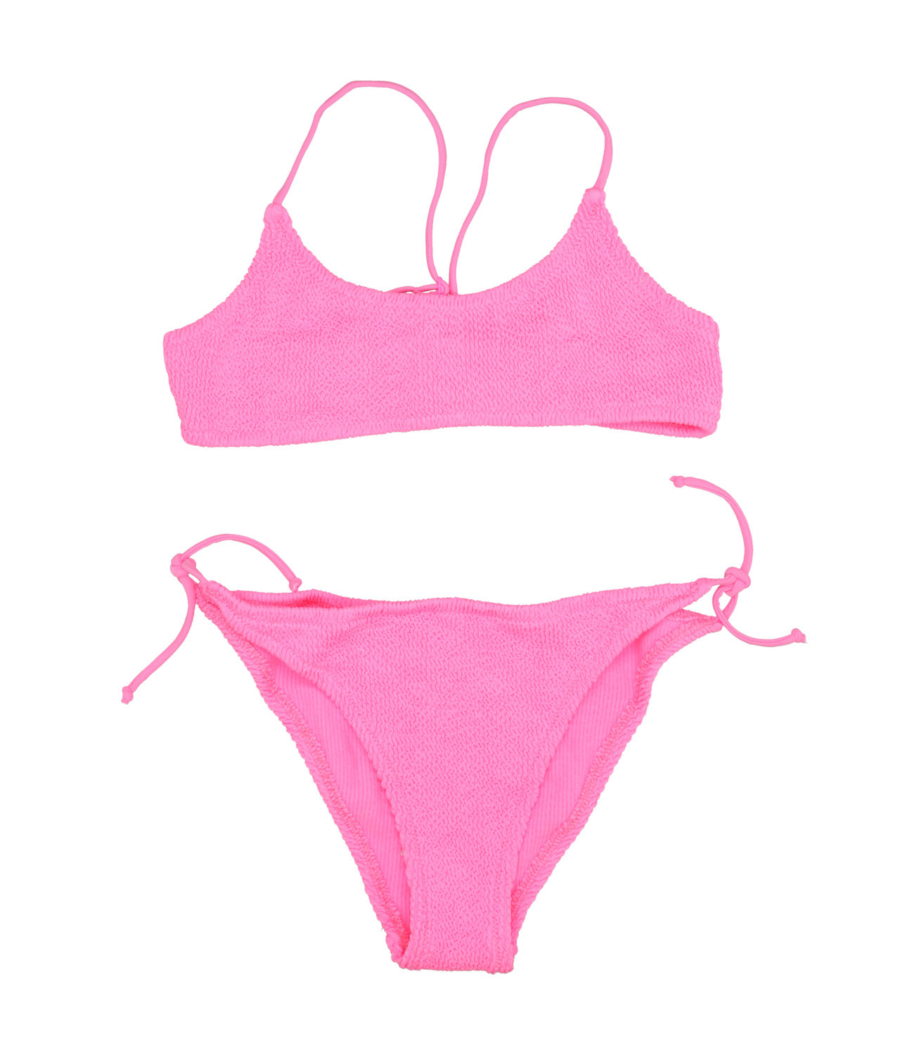 MC2 Saint Barth Kids | Jaiden Bikini Swimsuit Pink Fluo