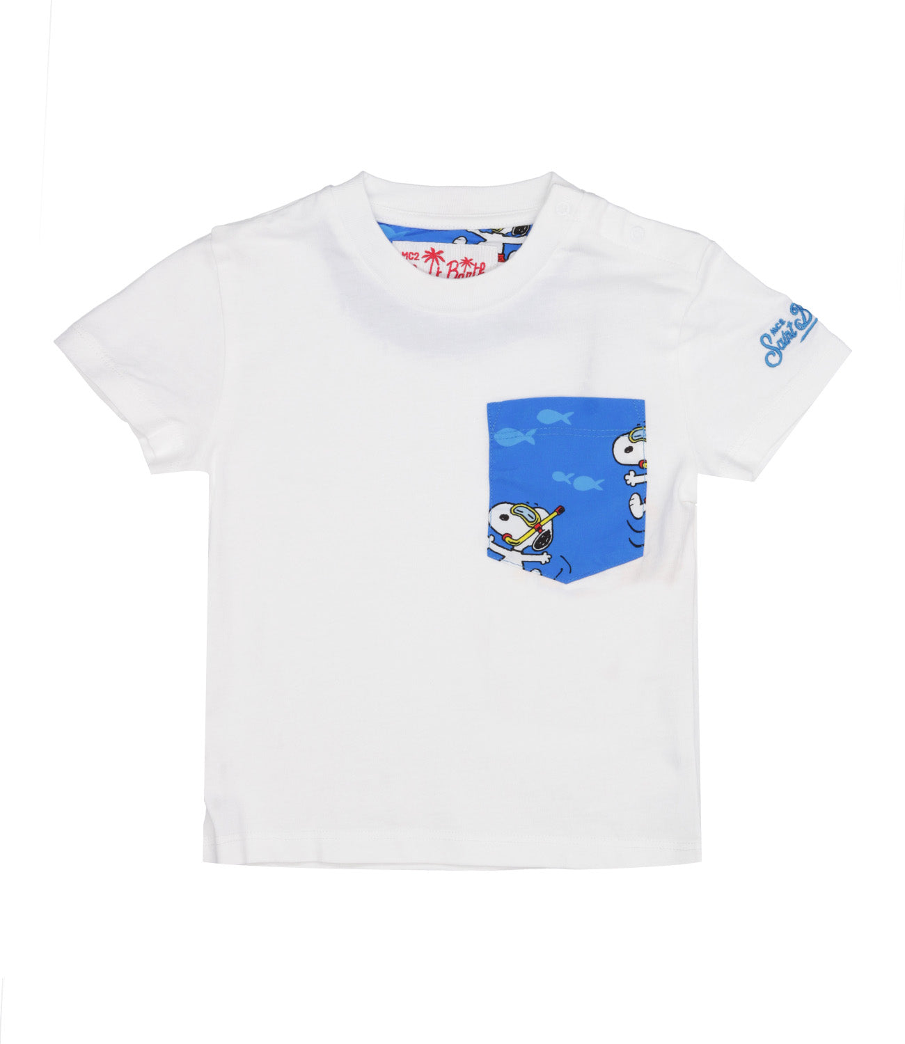 MC2 Saint Barth | T-Shirt Kea Scuba Snoopy White
