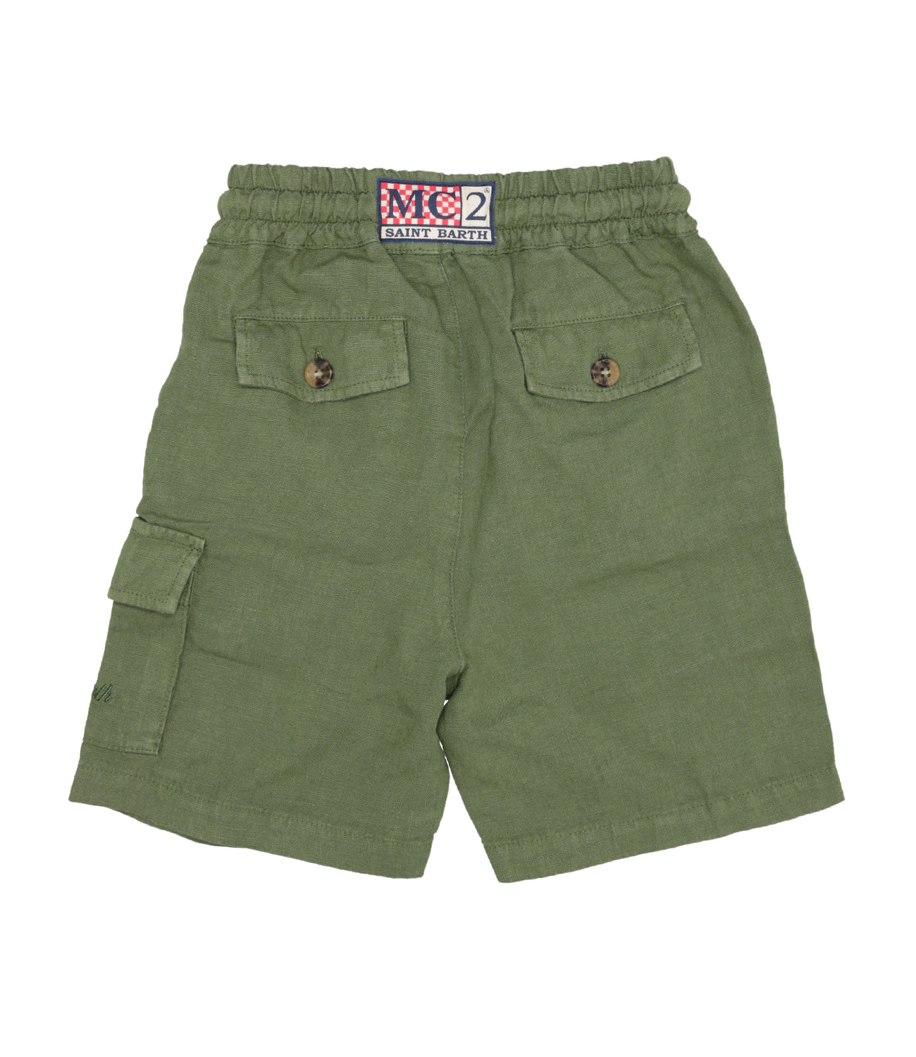 MC2 Saint Barth | Military Green Bermuda Shorts