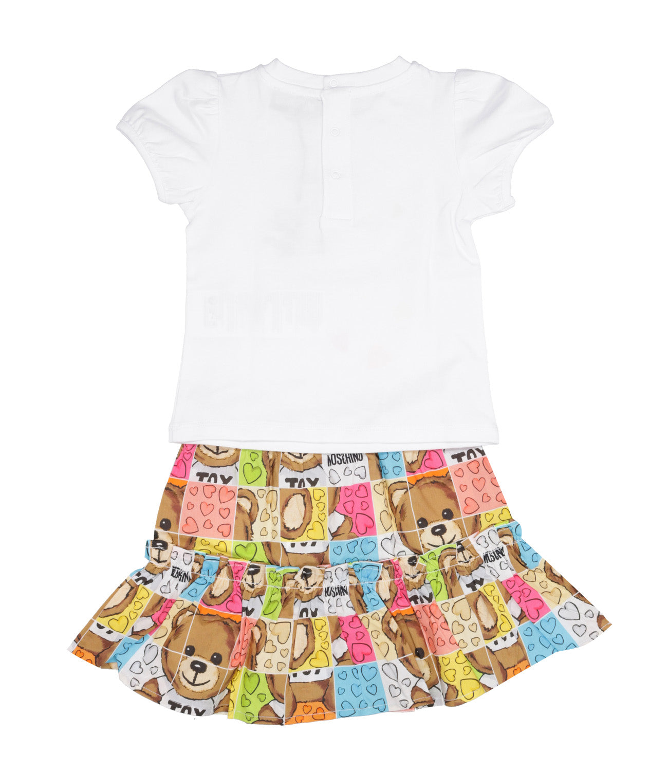 Moschino Baby | Multicolor T-Shirt and Skirt Set
